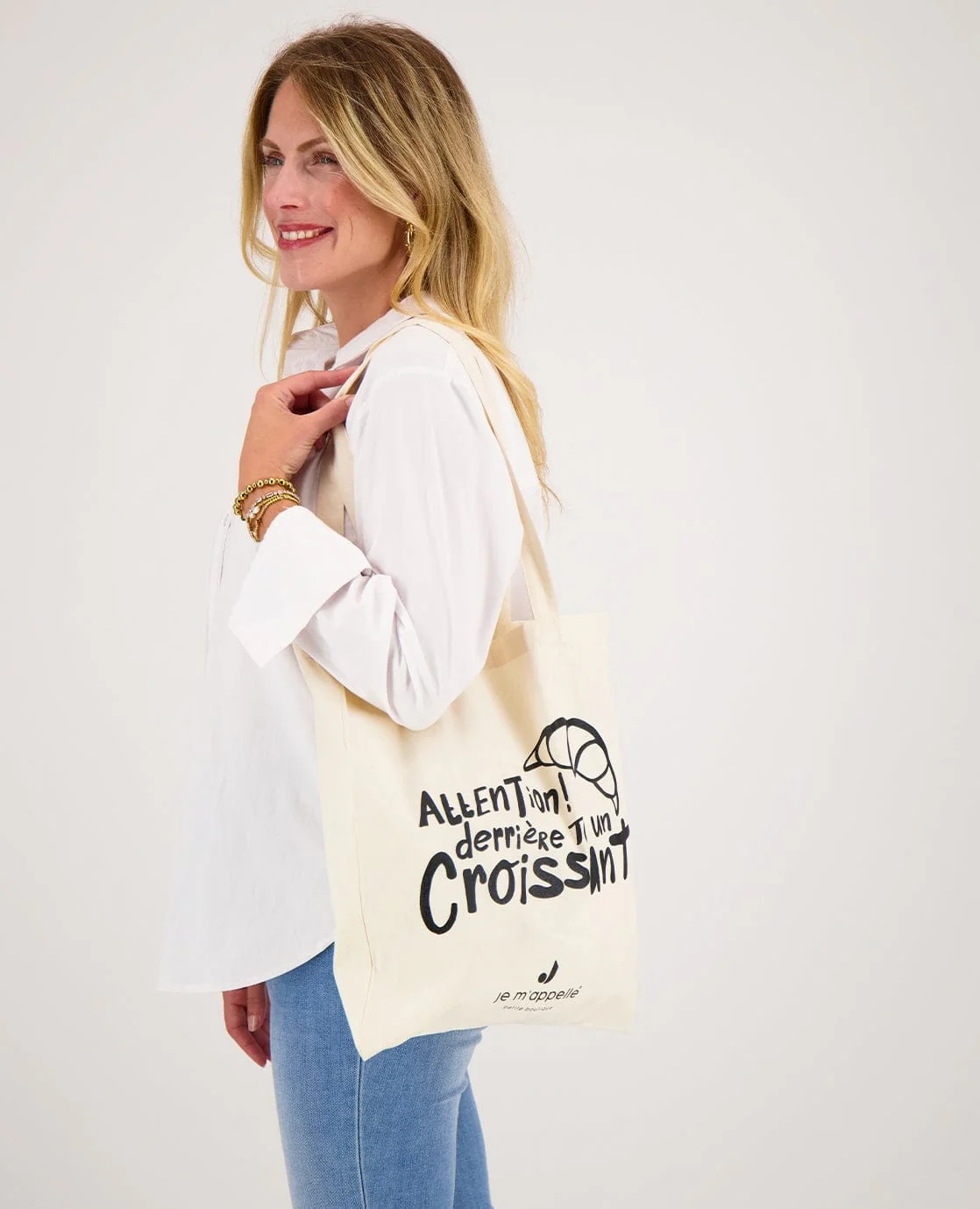 Shopping Bag = Gratis Verzending! | Ecru - Image 3