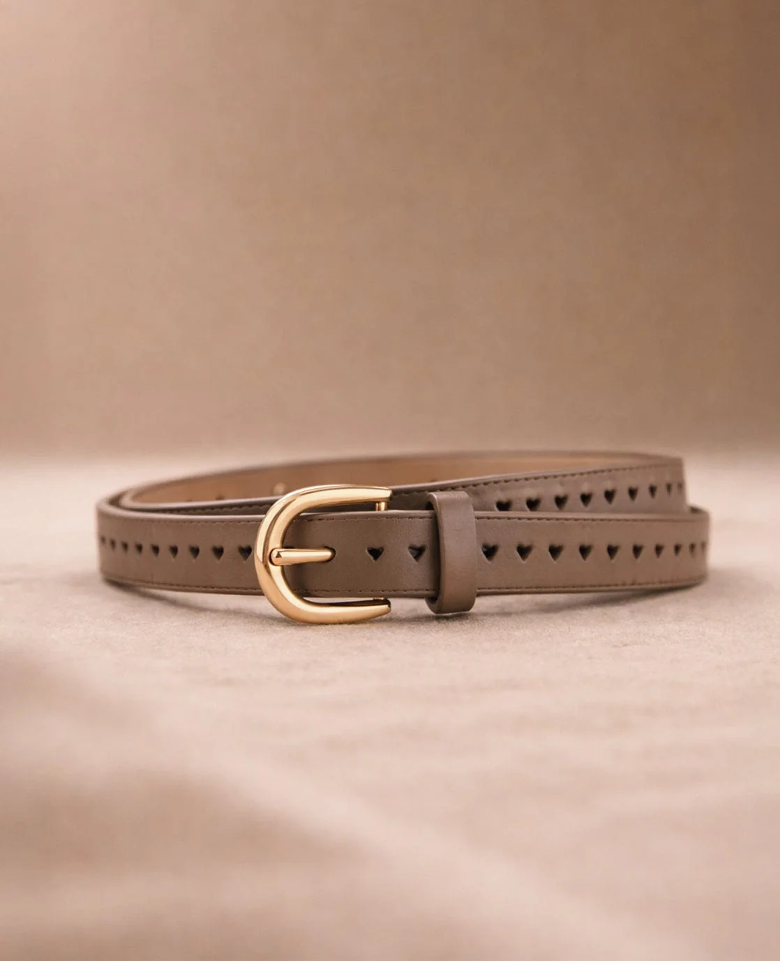 Belt Hearts | Taupe