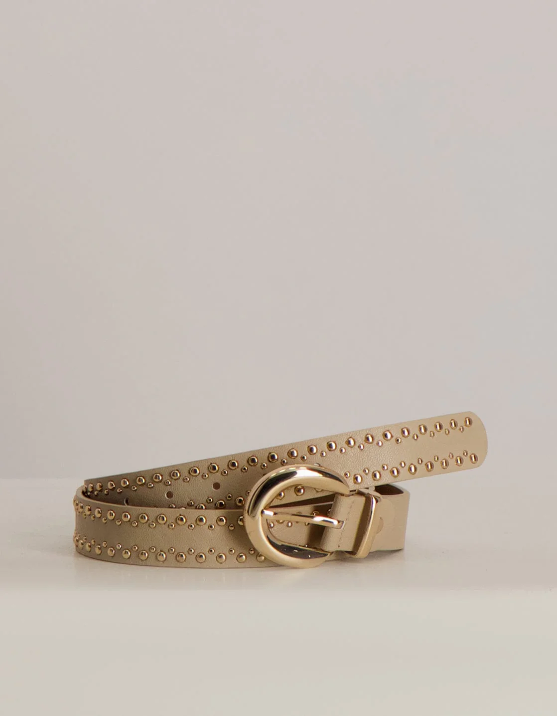 Belt | Khaki / Goud