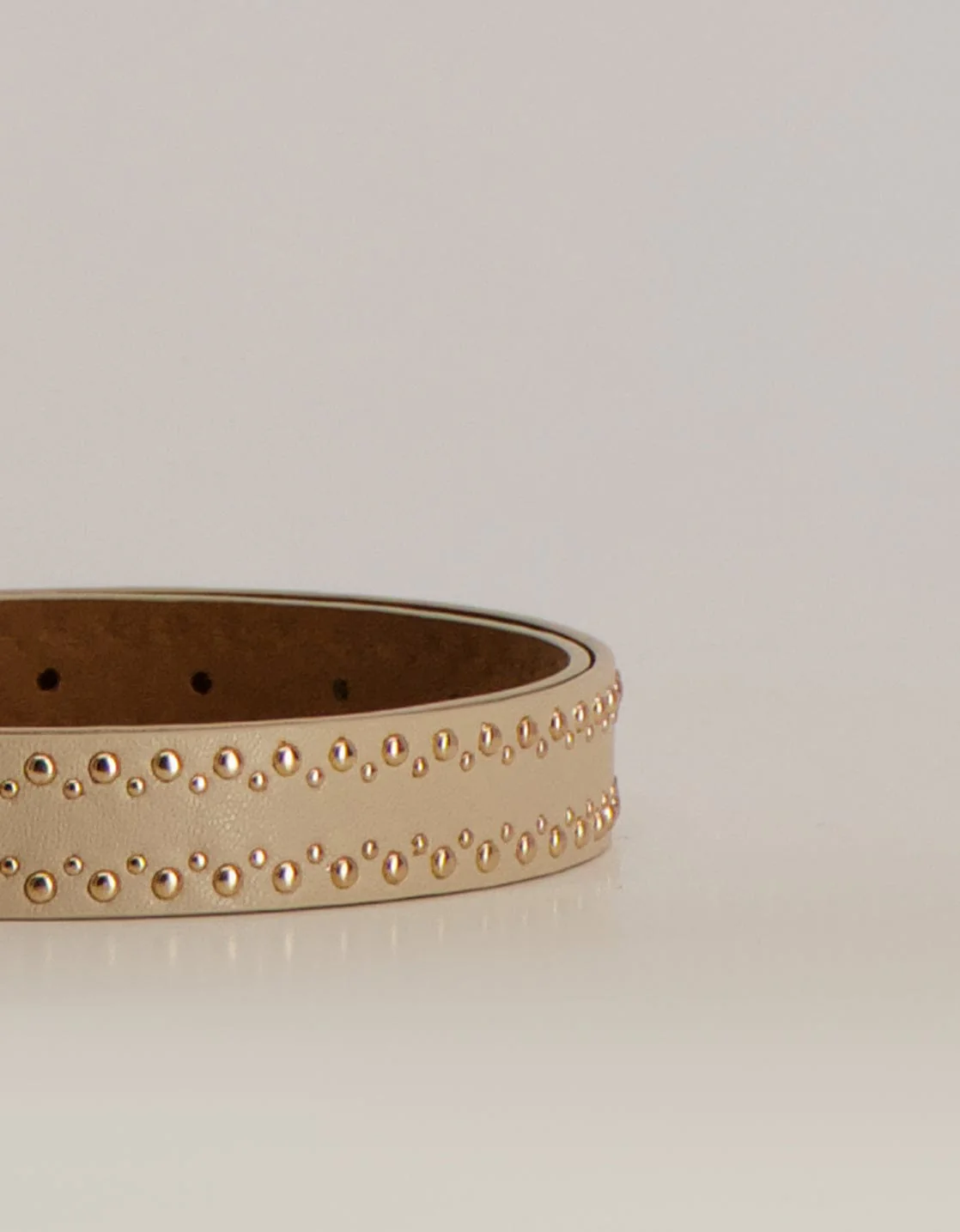 Belt | Khaki / Goud - Image 2