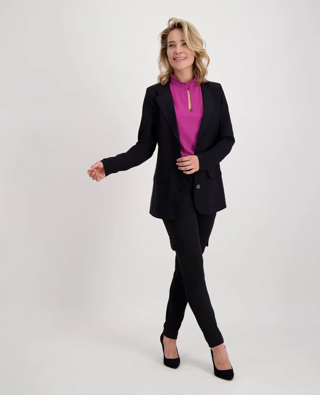 Blazer Charmante Travel | Zwart - Image 11
