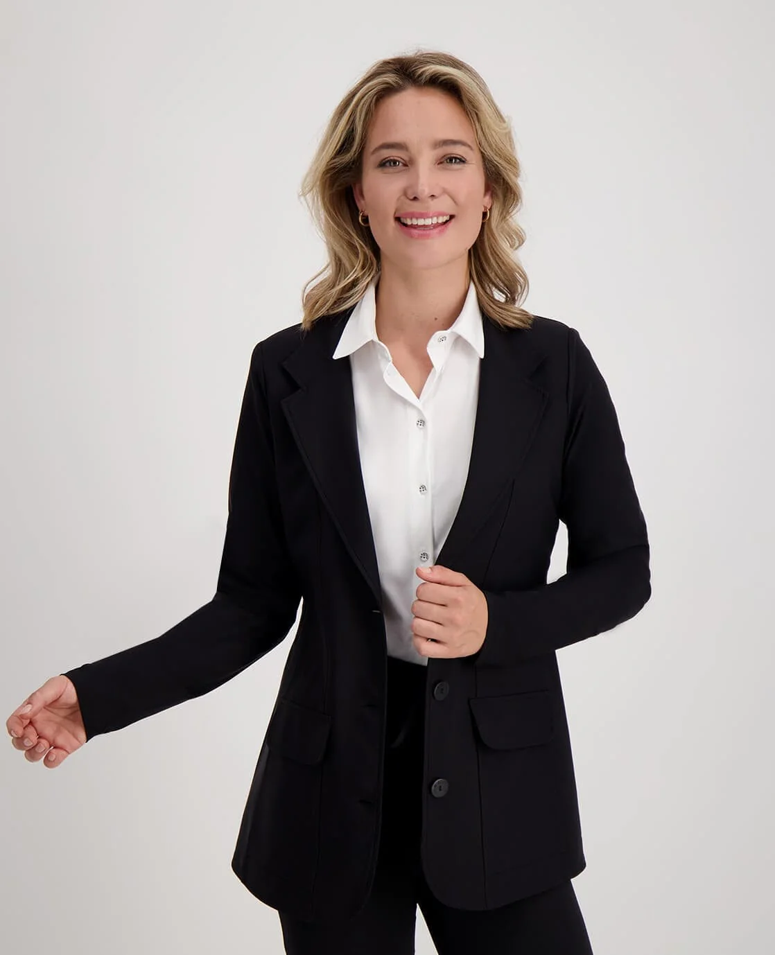 Blazer Charmante Travel | Zwart - Image 3