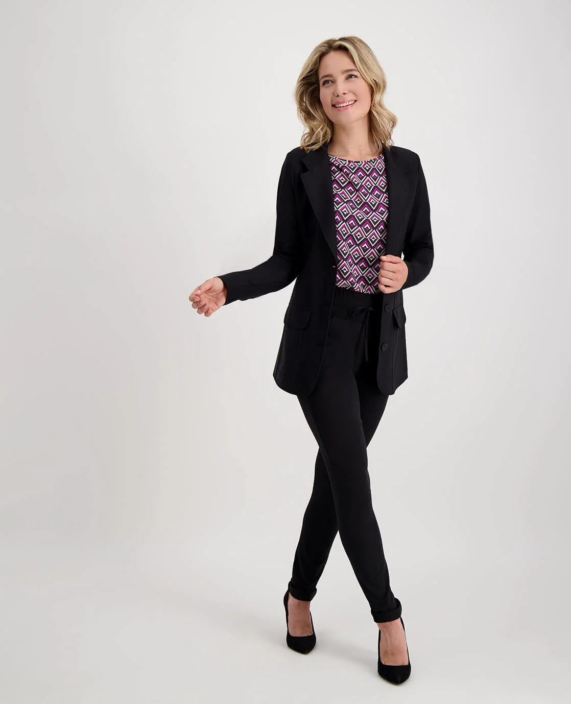 Blazer Charmante Travel | Zwart - Image 7