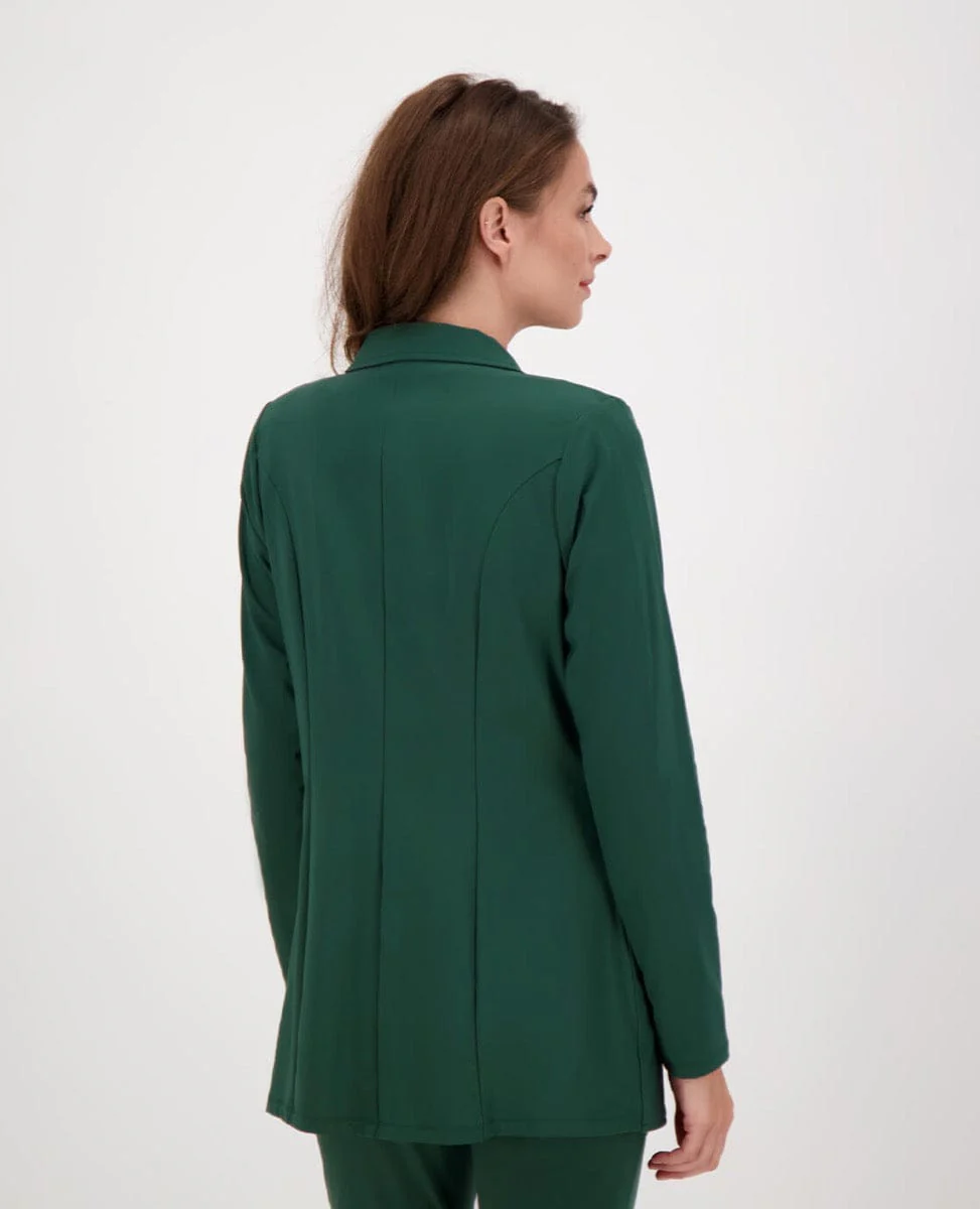 Blazer Double-Breasted Travel | Bottle Green - Image 4