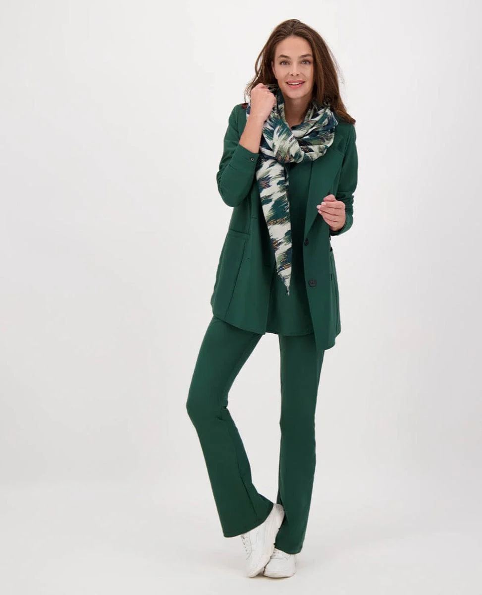 Blazer Double-Breasted Travel | Bottle Green - Image 7