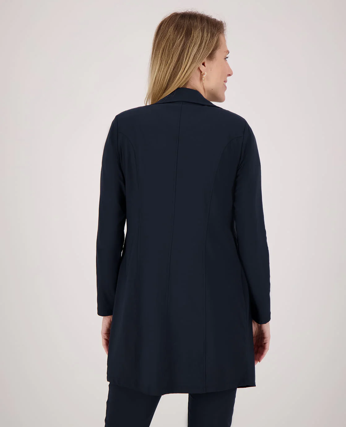 Blazer Longue Travel | Donkerblauw - Image 5