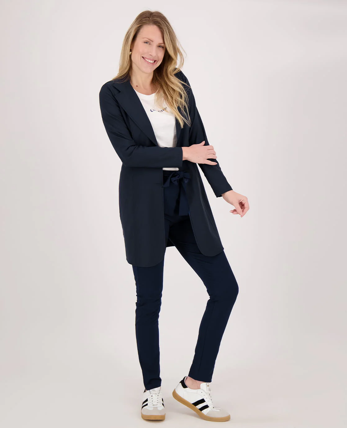 Blazer Longue Travel | Donkerblauw - Image 7