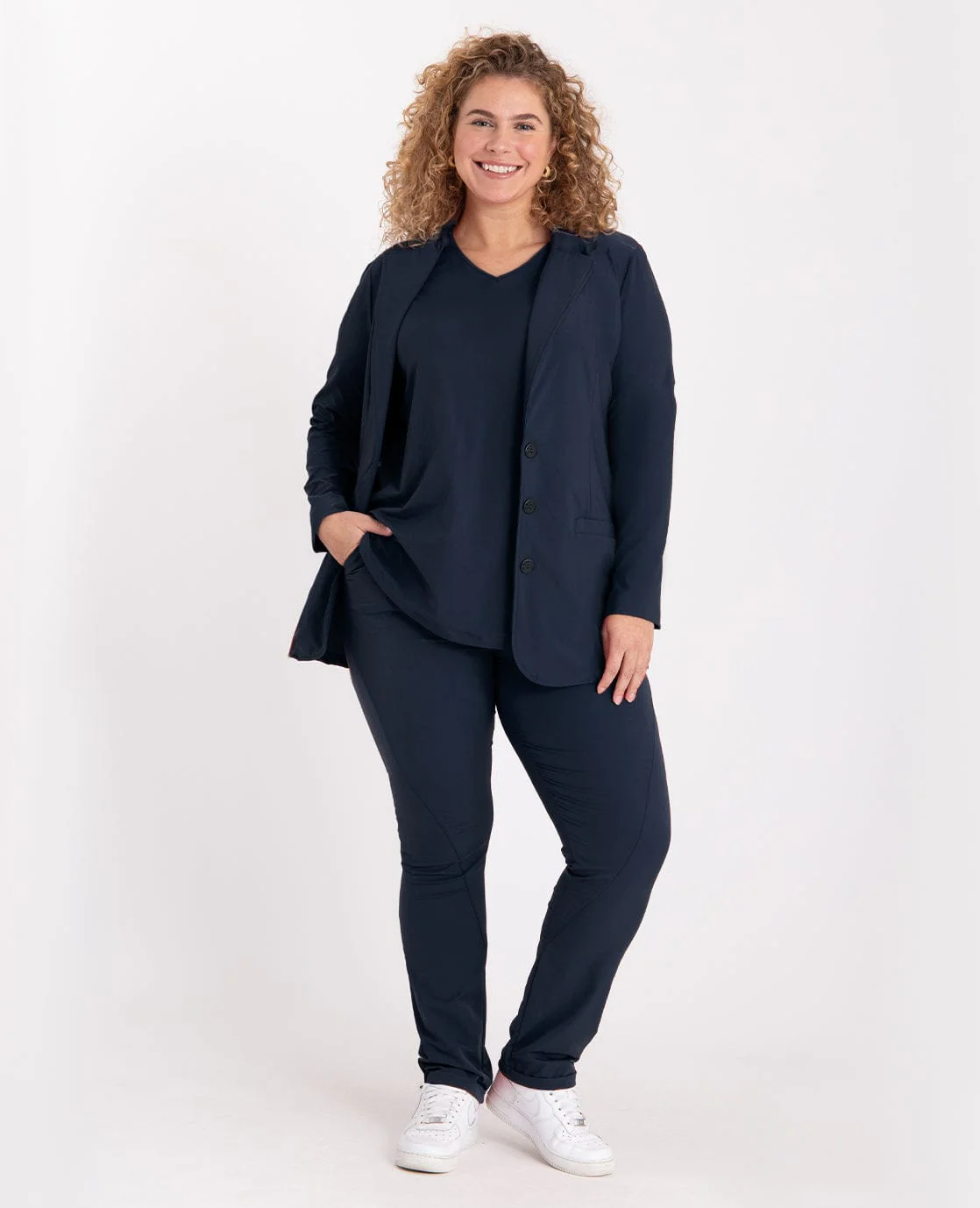 Blazer Perfecte Travel | Donkerblauw - Image 6