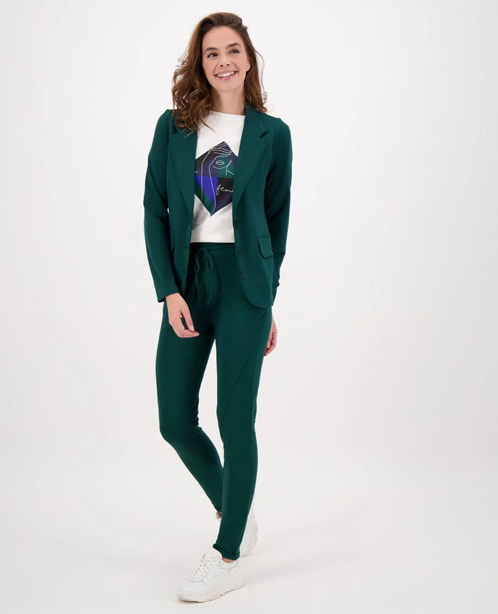 Blazer Regular Travel Brushed | Winter Green - Image 5