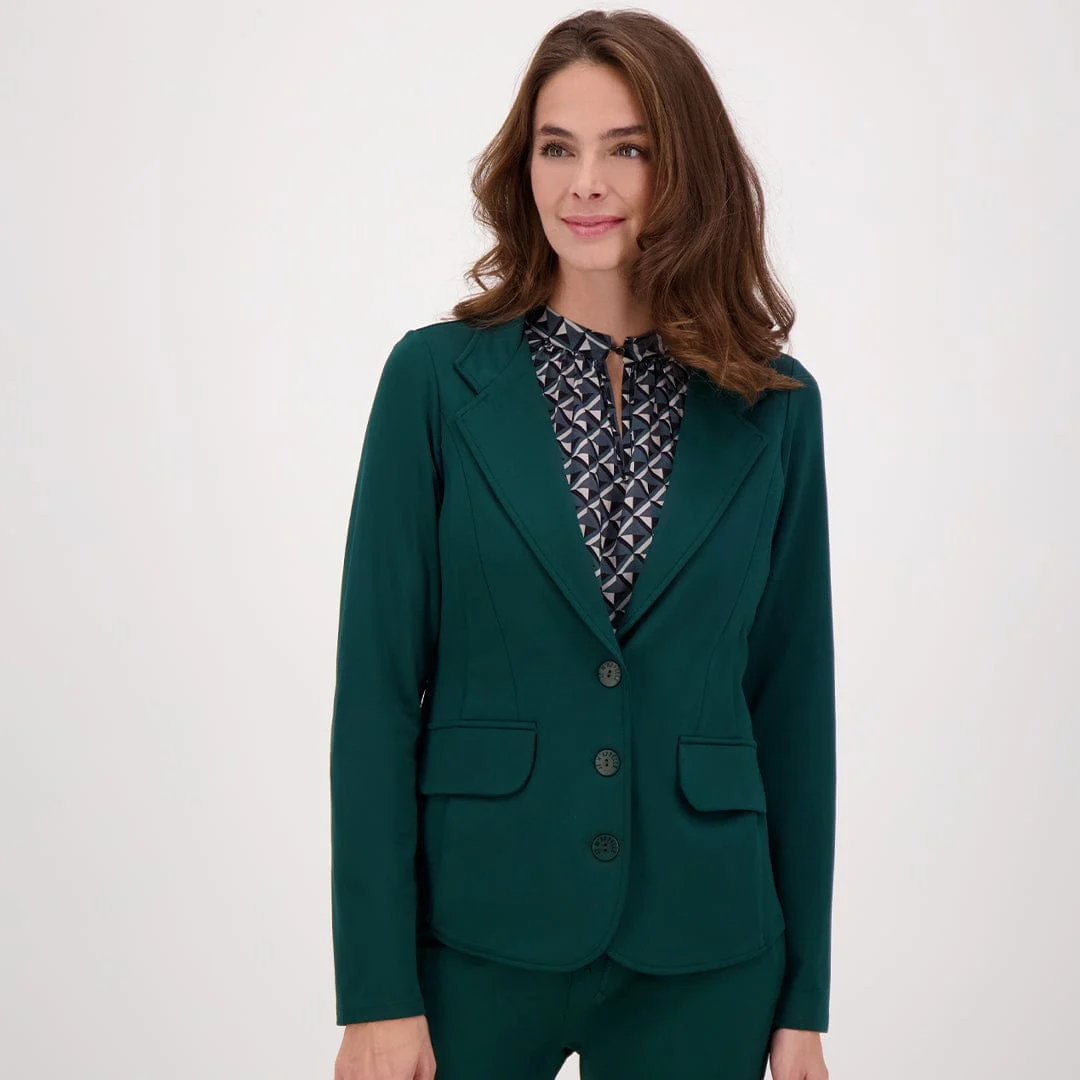 Blazer Regular Travel Brushed | Winter Green - Image 7