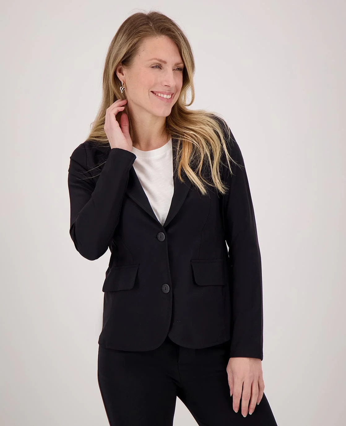 Blazer Regular Travel | Zwart - Image 6