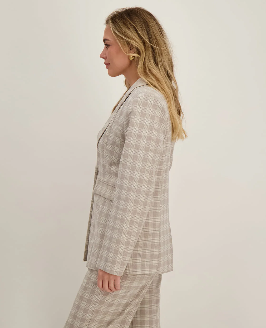 Blazer Straight | Multicolor Dark Greige - Image 5