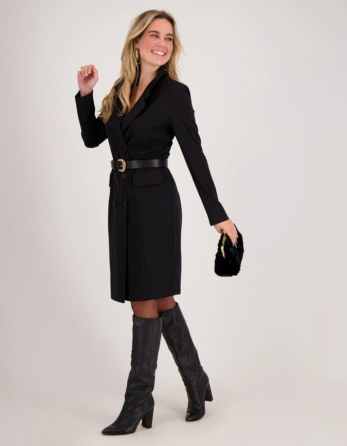 Blazerdress Travel | Zwart - Image 8