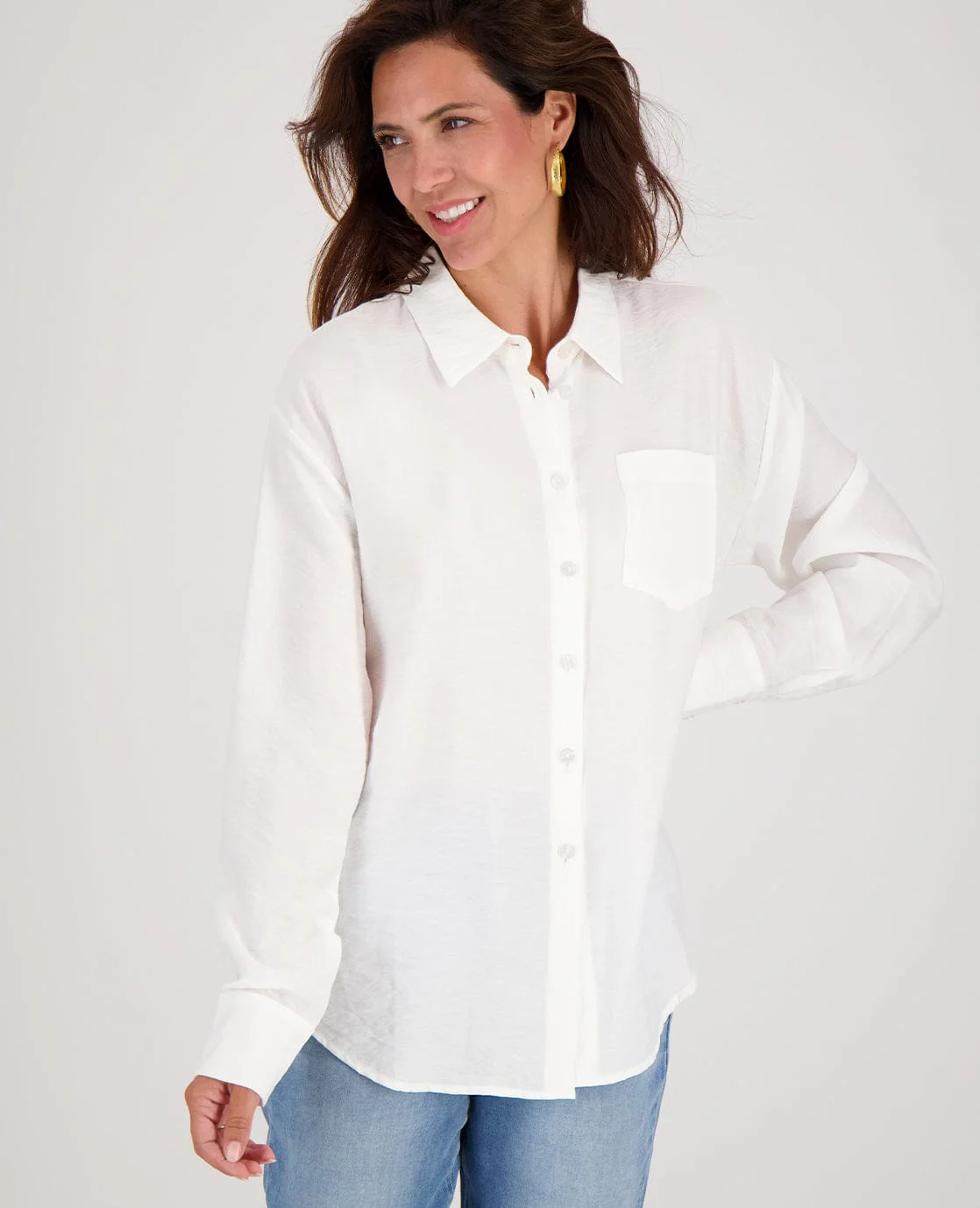 Blouse Ciara | Off White - Image 3