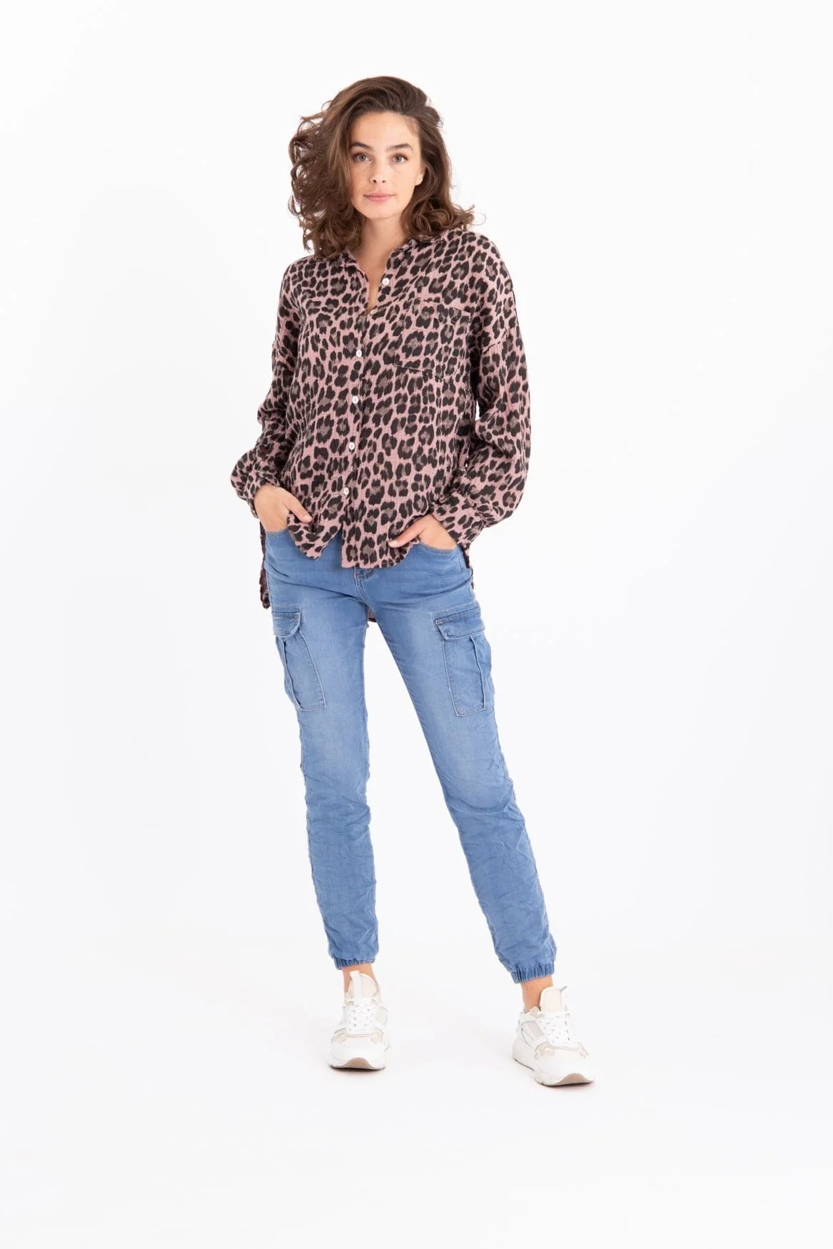 Blouse Joyeux Panthère | Pink - Image 3