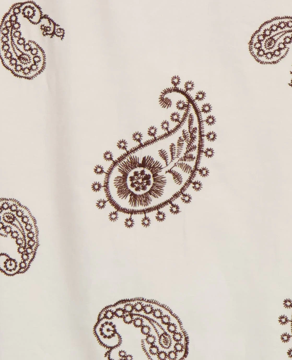 Blouse Lizzy | Greige / Cacao Brown - Image 7