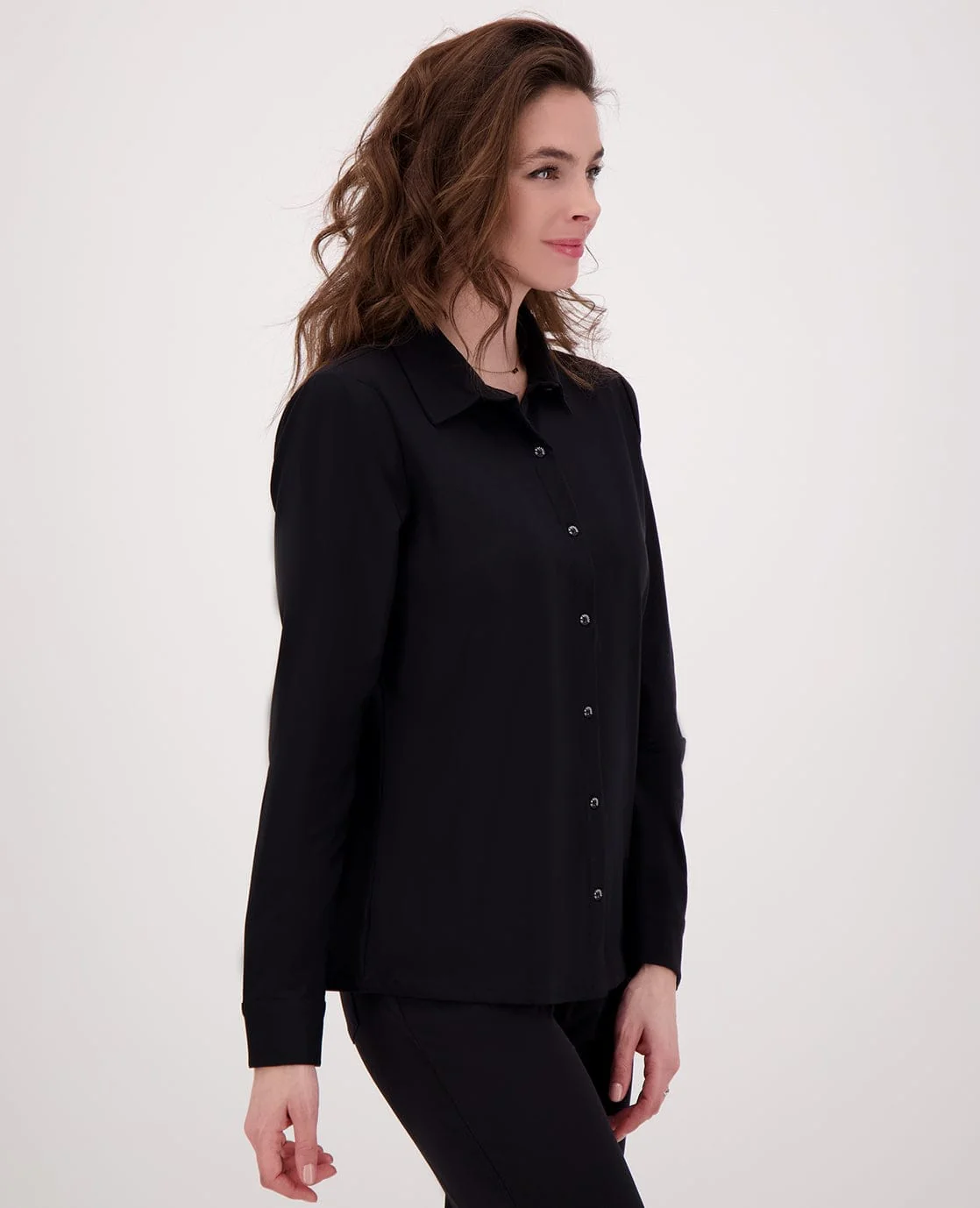 Blouse Perfecte Travel | Zwart - Image 3