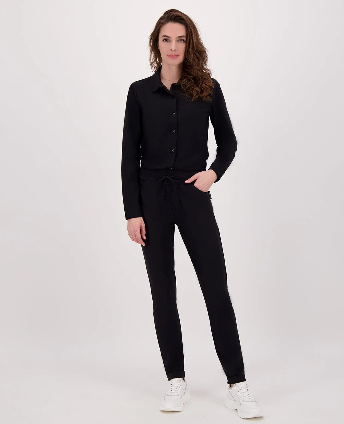 Blouse Perfecte Travel | Zwart - Image 7
