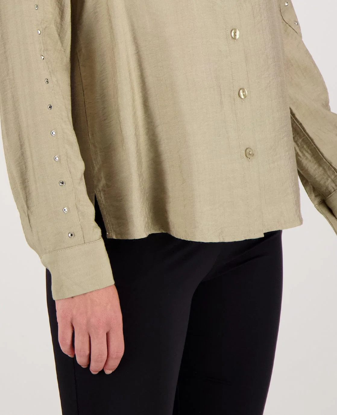 Blouse Saron | Khaki - Image 4