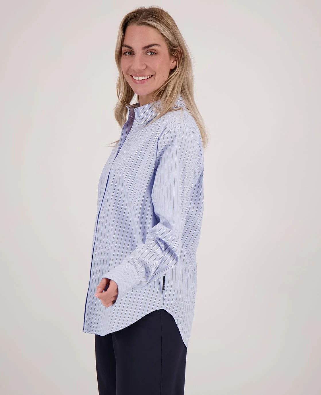 Blouse Sylah | Multicolor / Lichtblauw - Image 4