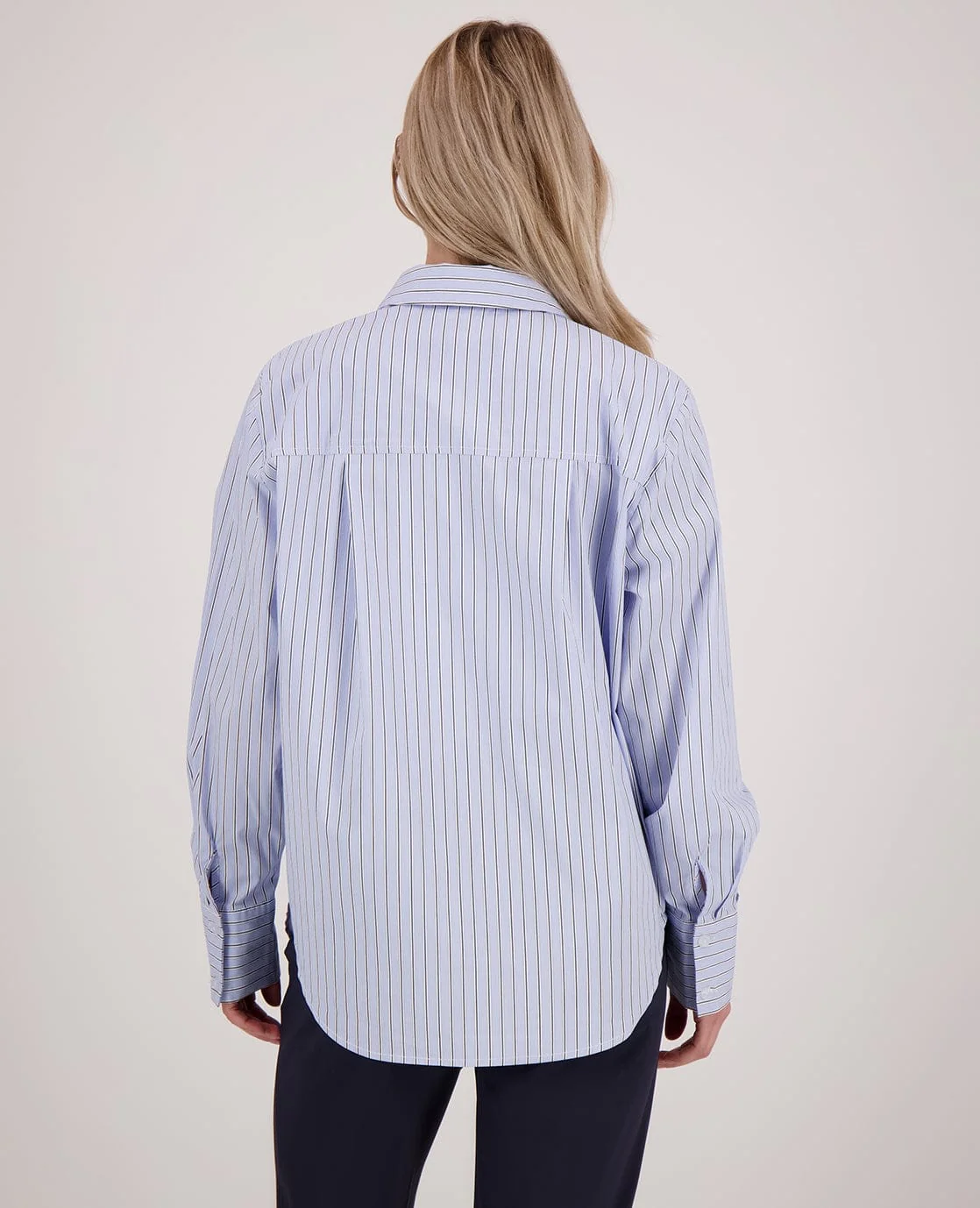 Blouse Sylah | Multicolor / Lichtblauw - Image 5