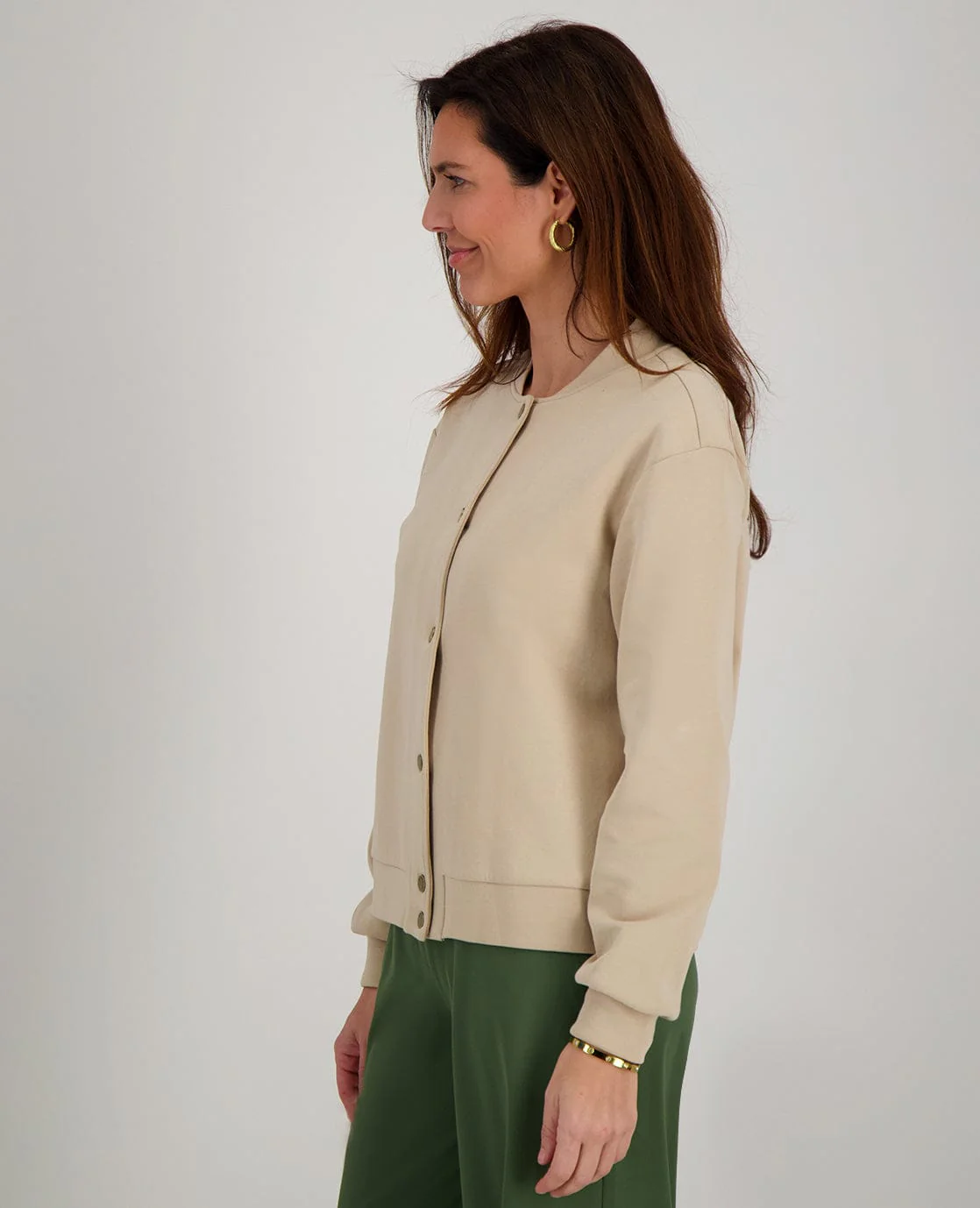 Bomber Veste | Sand - Image 5