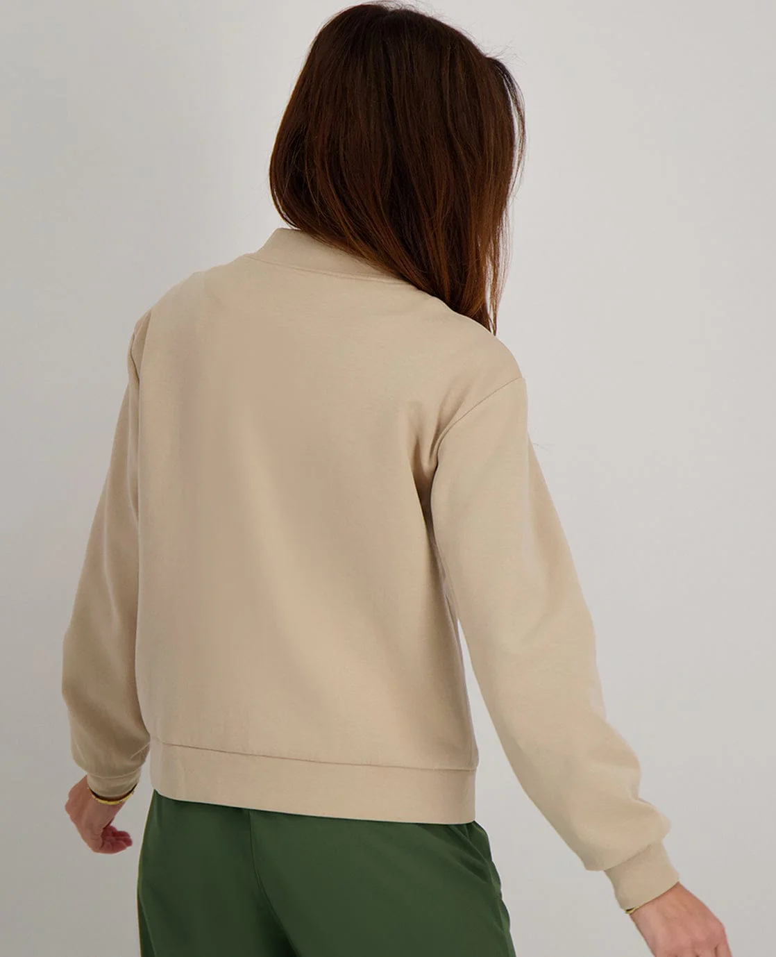 Bomber Veste | Sand - Image 6