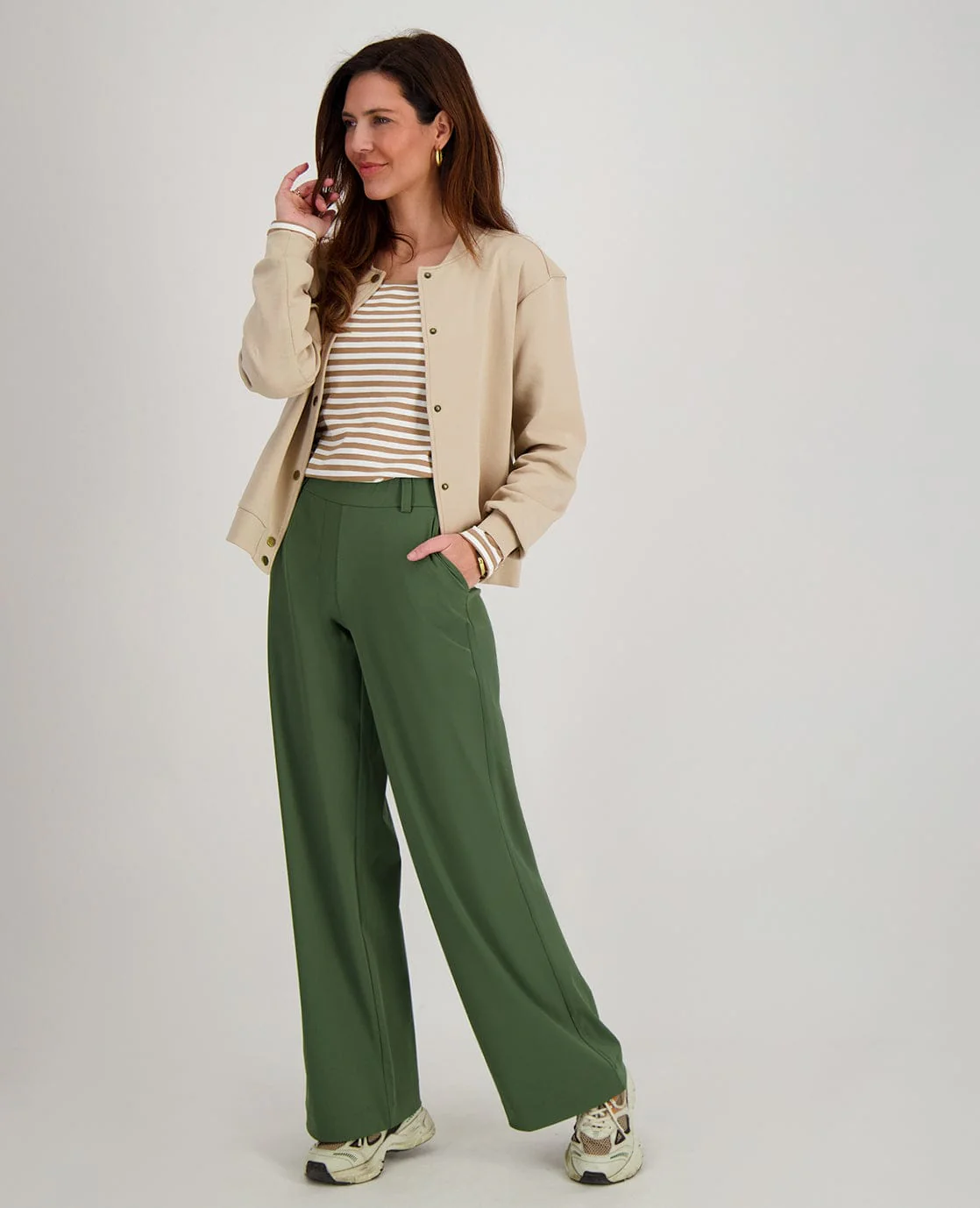 Bomber Veste | Sand - Image 7