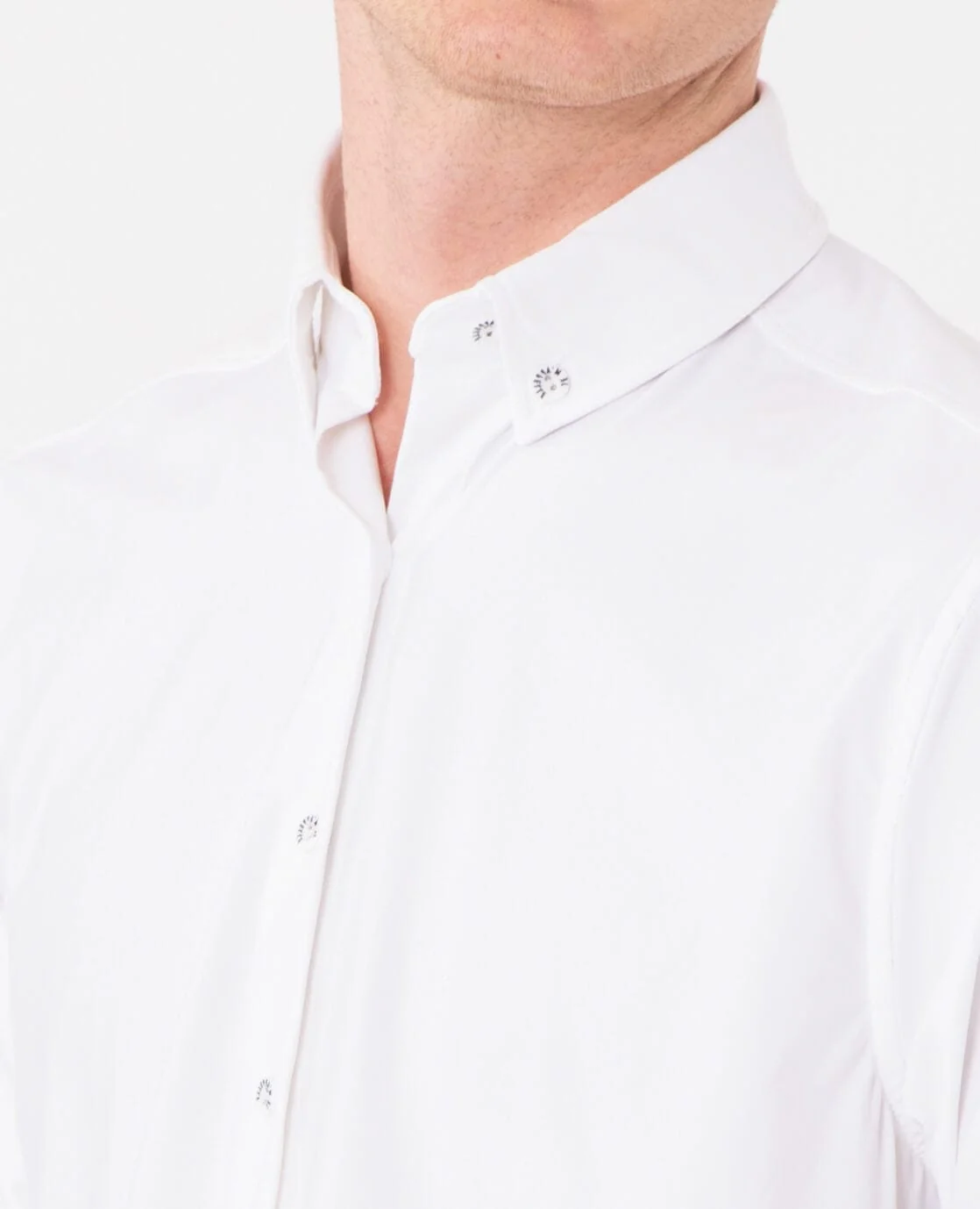 Button Down Shirt Homme Travel | Wit - Image 3