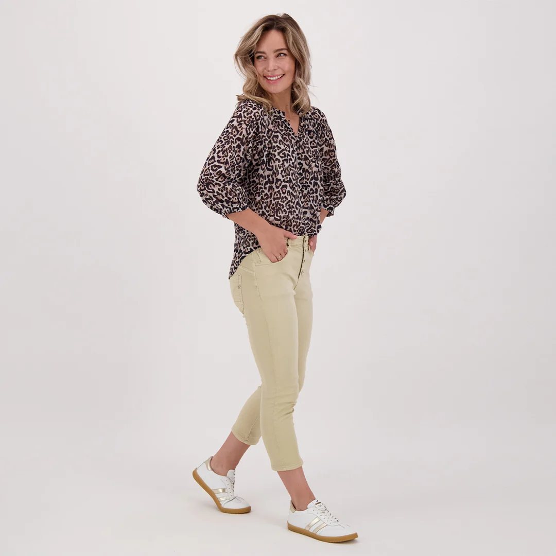 Capri Jogg Denim | Sand