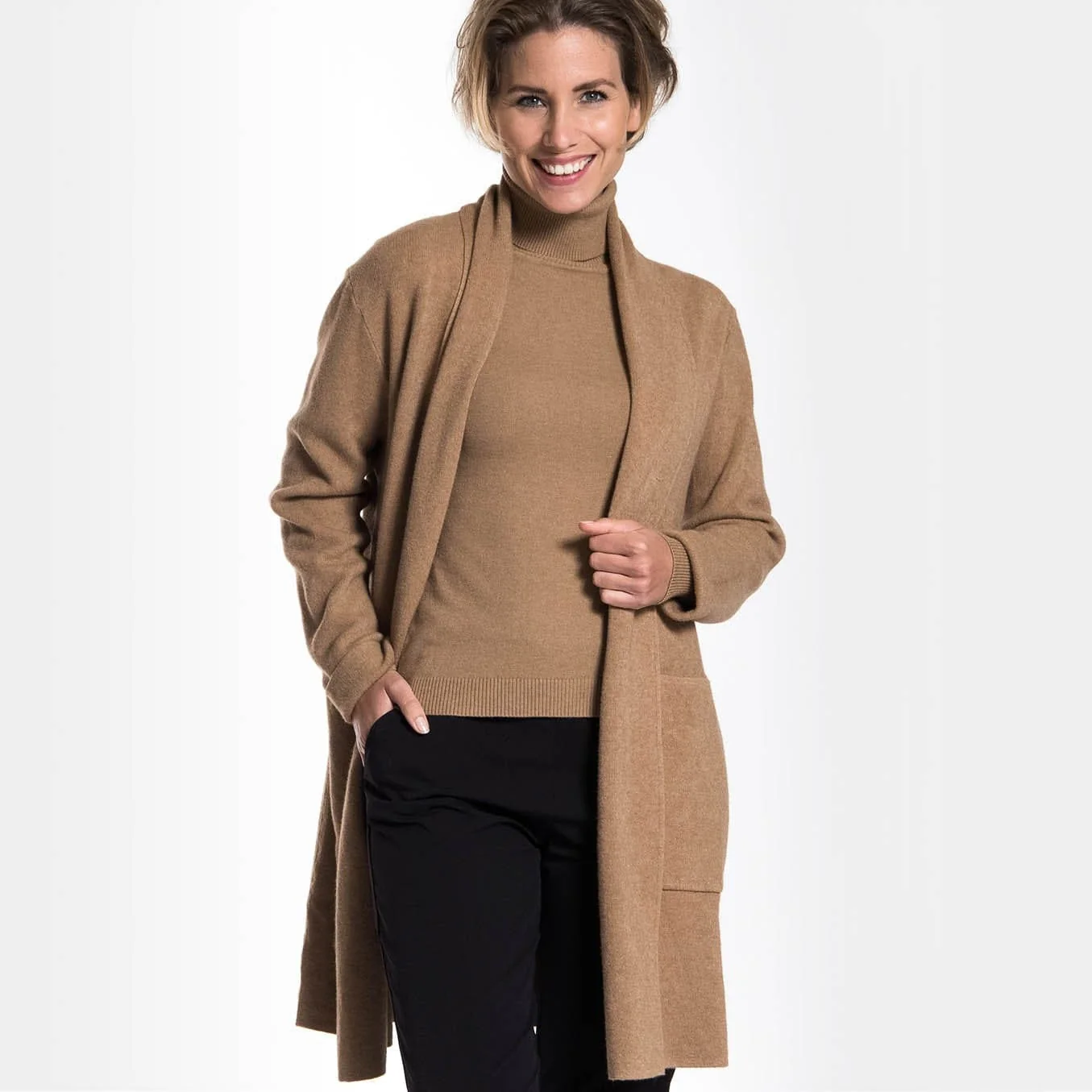 Cardigan | Warm Camel - Image 11