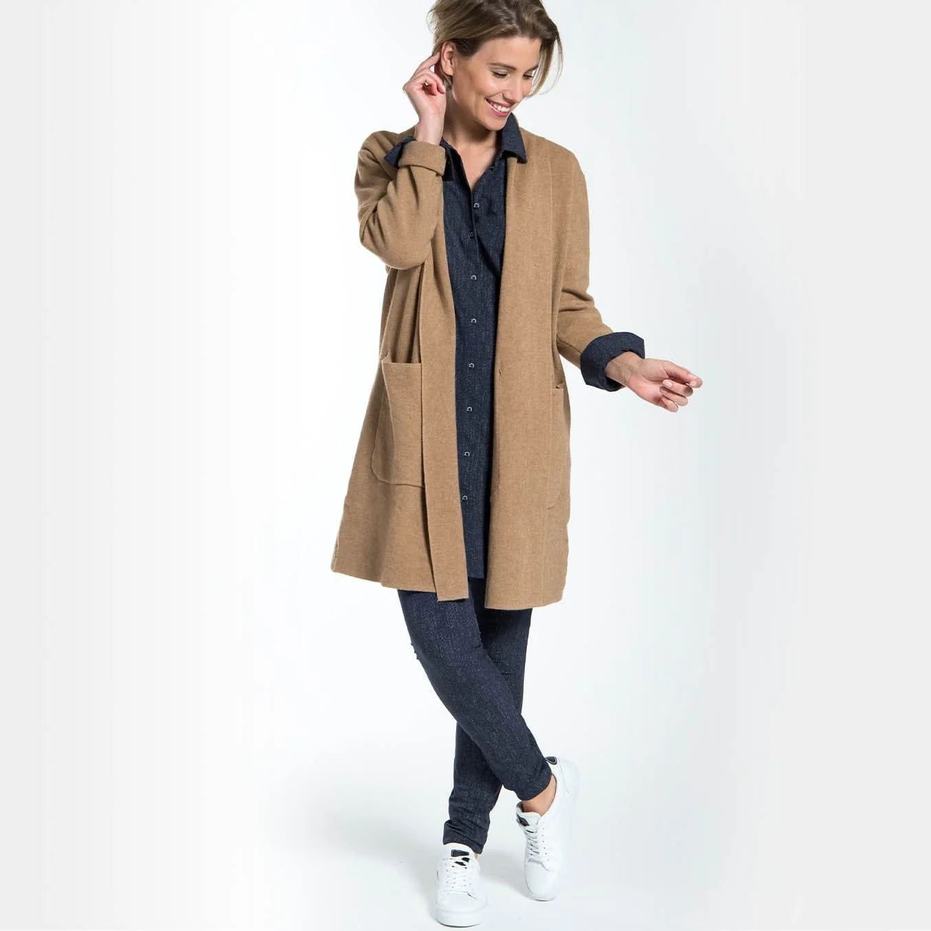 Cardigan | Warm Camel - Image 13
