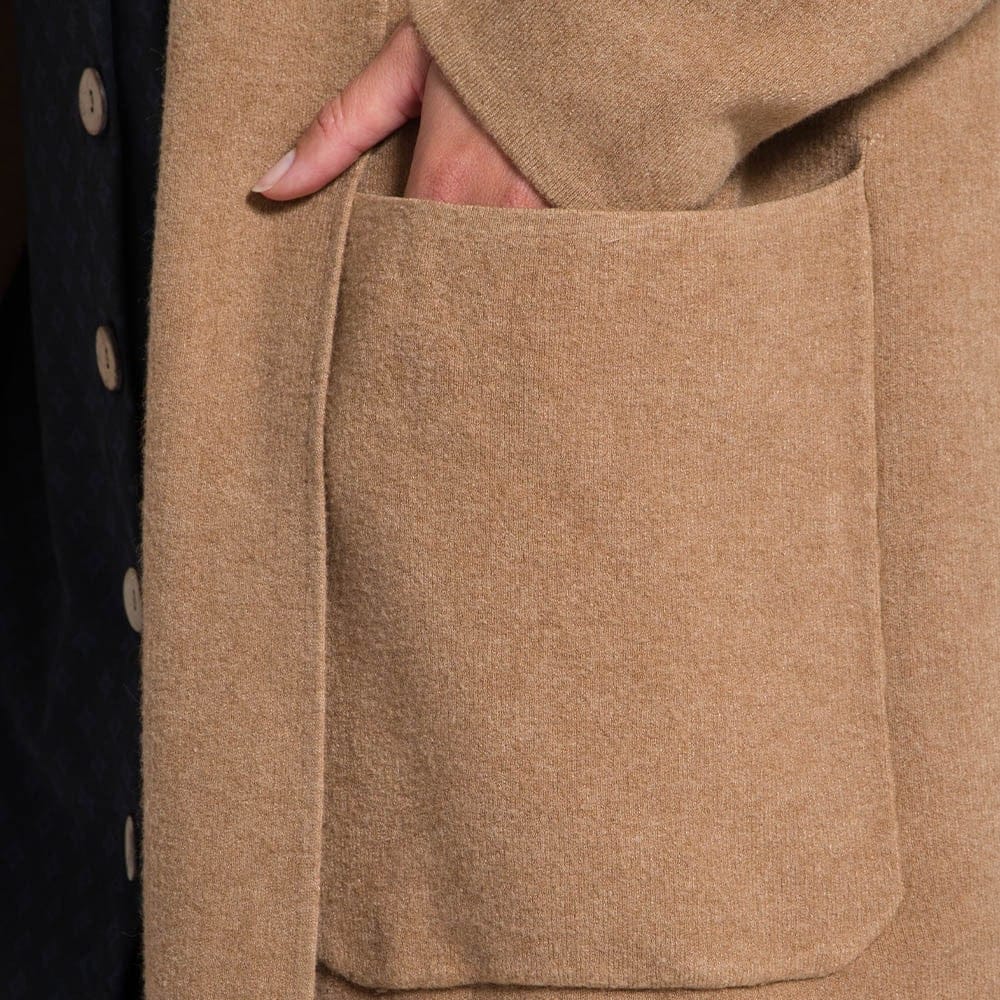 Cardigan | Warm Camel - Image 3