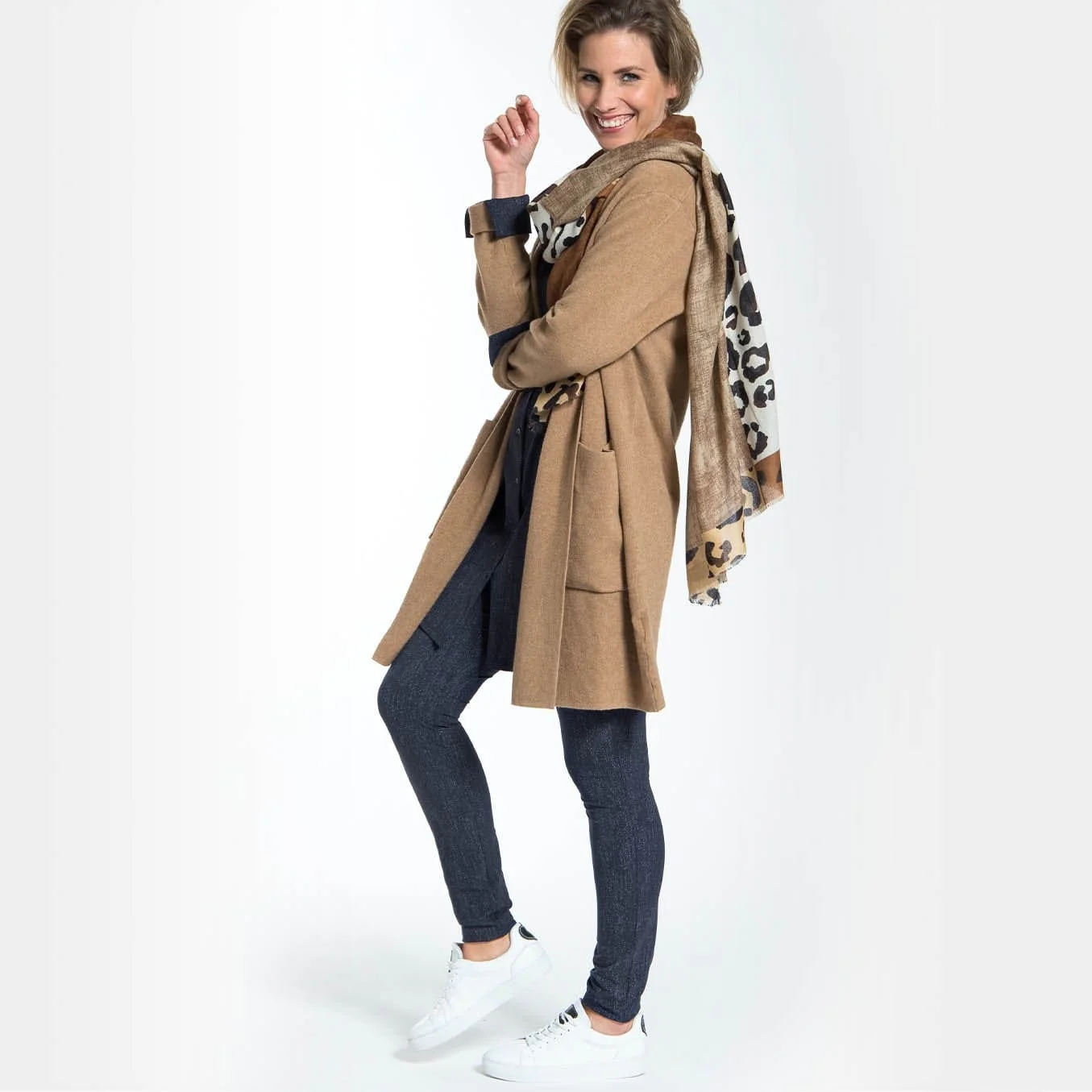 Cardigan | Warm Camel - Image 4