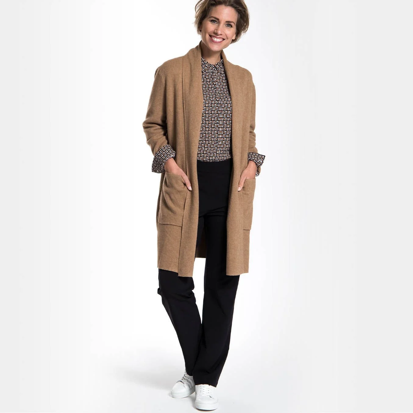 Cardigan | Warm Camel - Image 8