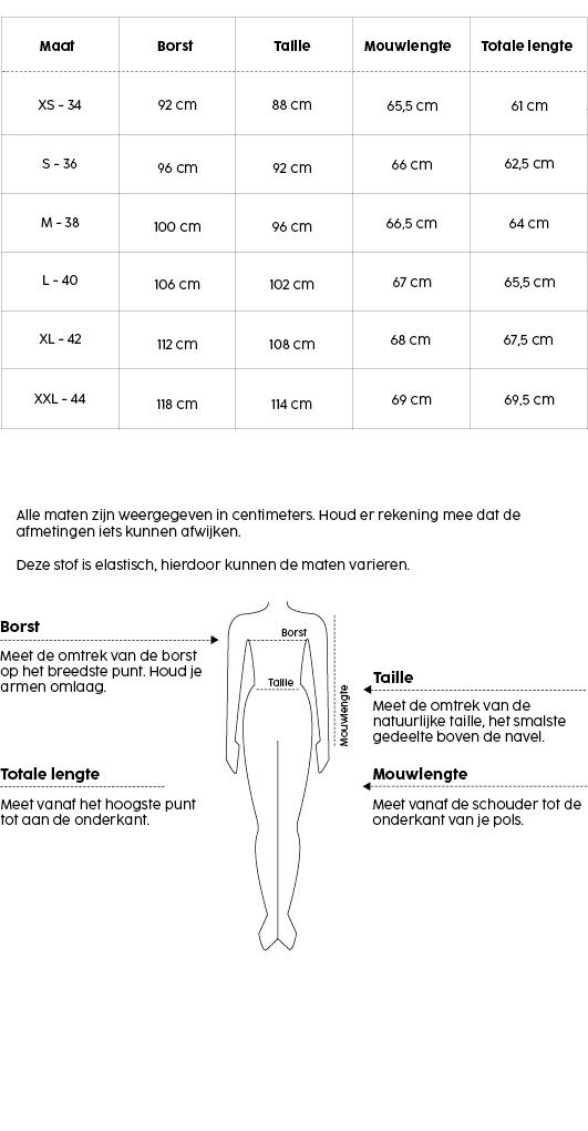 Cardigan Wrapped | Zwart - Image 7