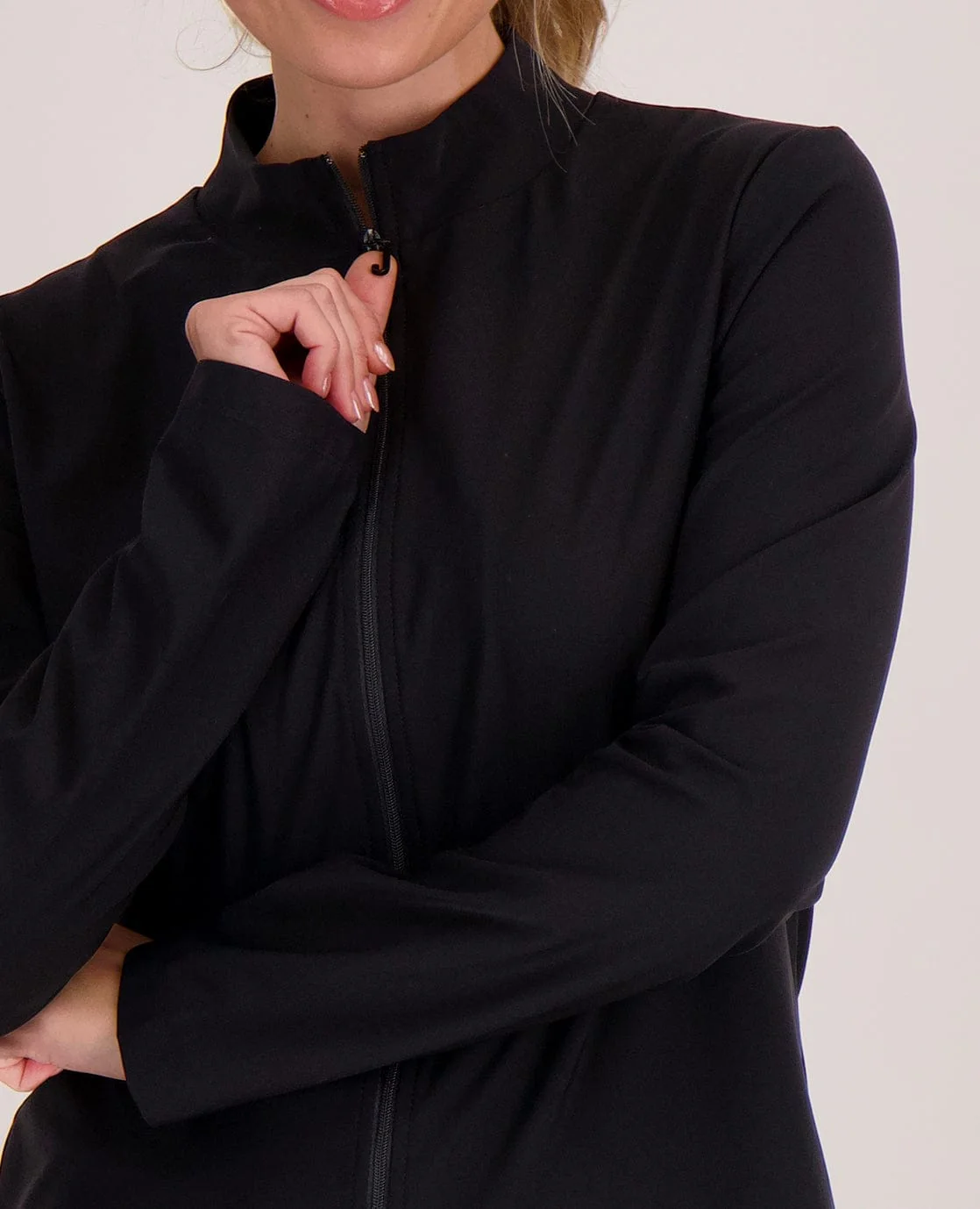 Cardigan Zipper Travel | Zwart - Image 3