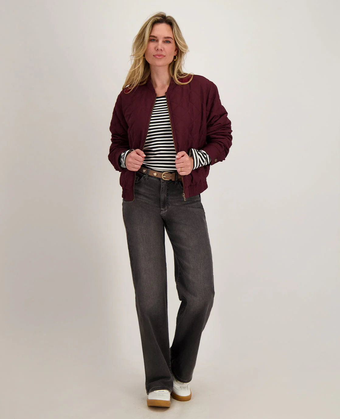 Coat Aria | Burgundy - Image 10