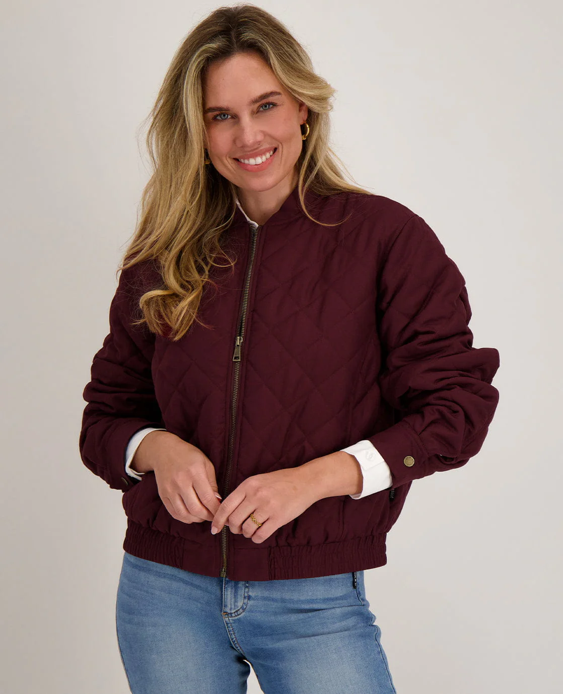 Coat Aria | Burgundy - Image 4