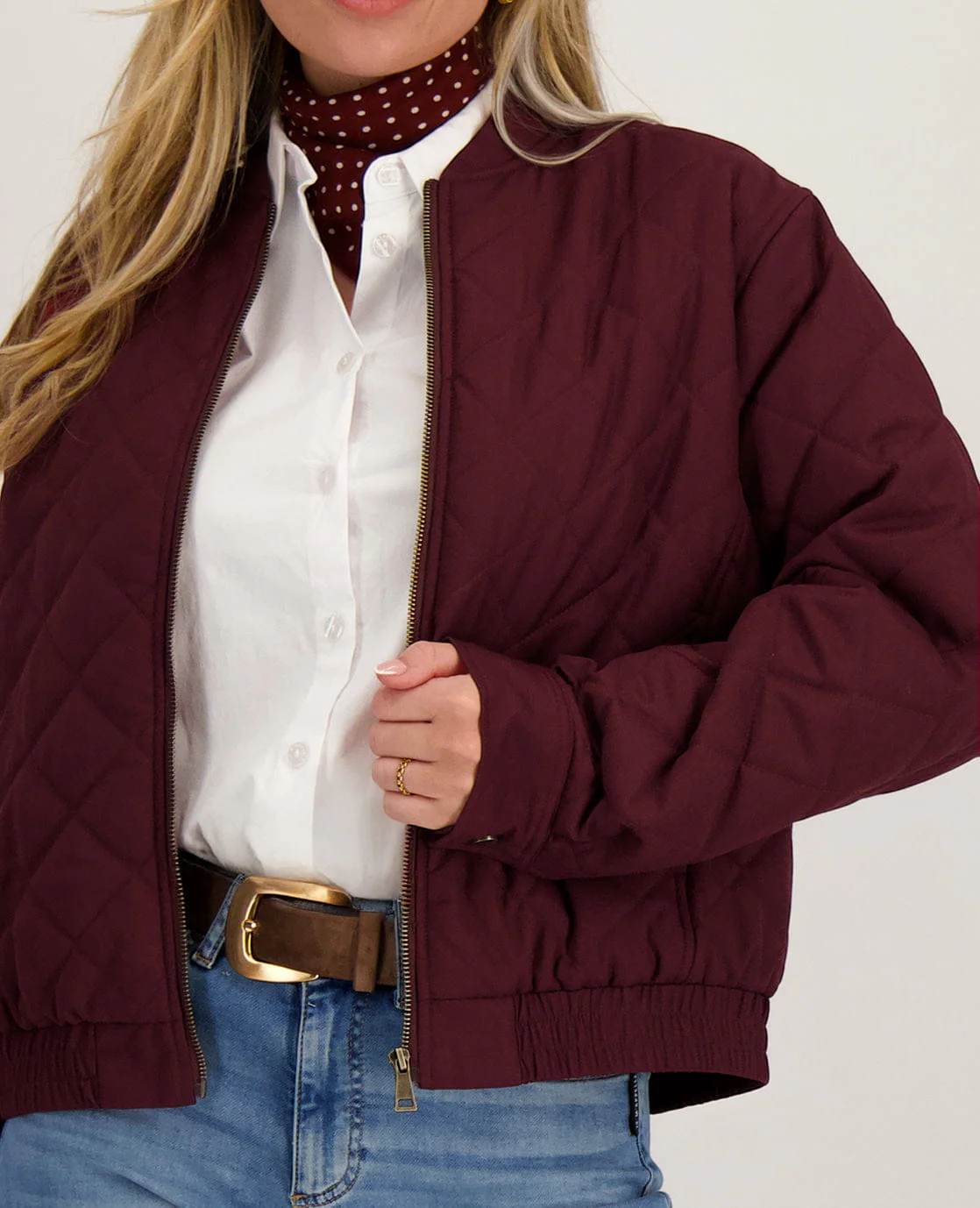 Coat Aria | Burgundy - Image 5