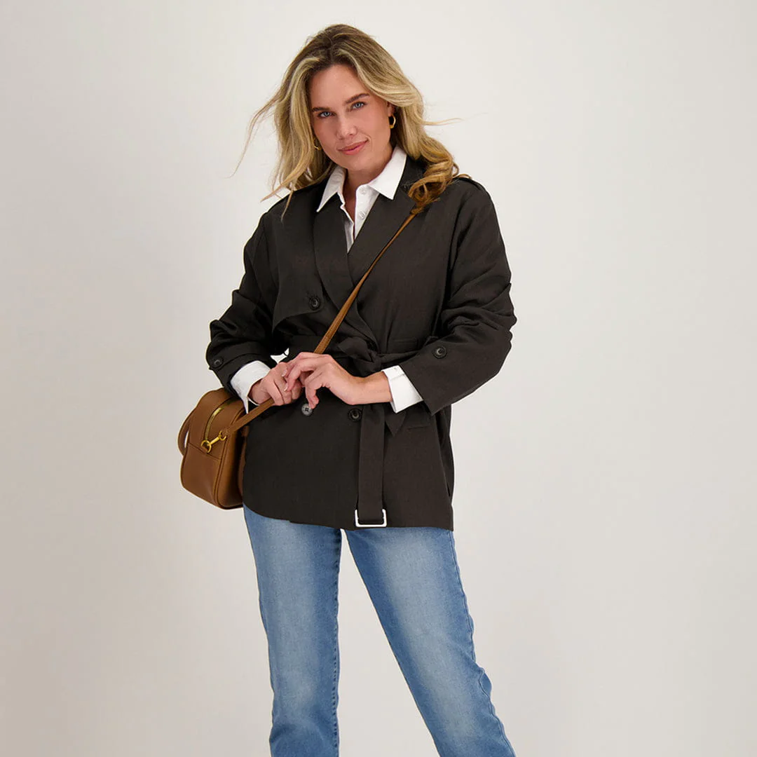 Coat Sienna | Dark Brown - Image 2
