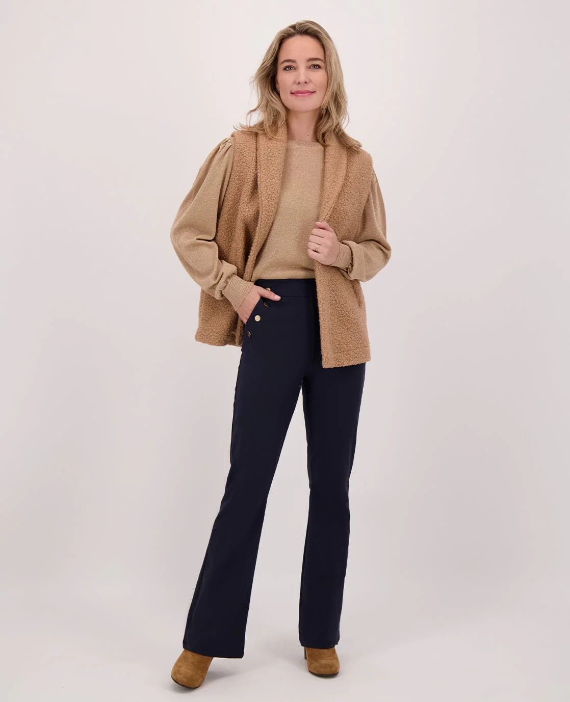 Gilet Teddy | Cognac - Image 5