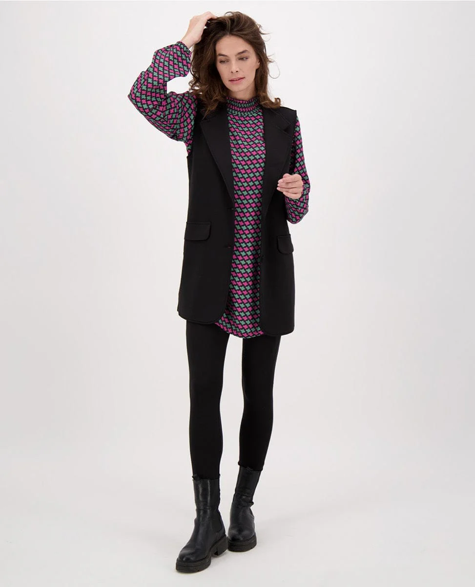 Gilet Travel Brushed | Zwart - Image 10