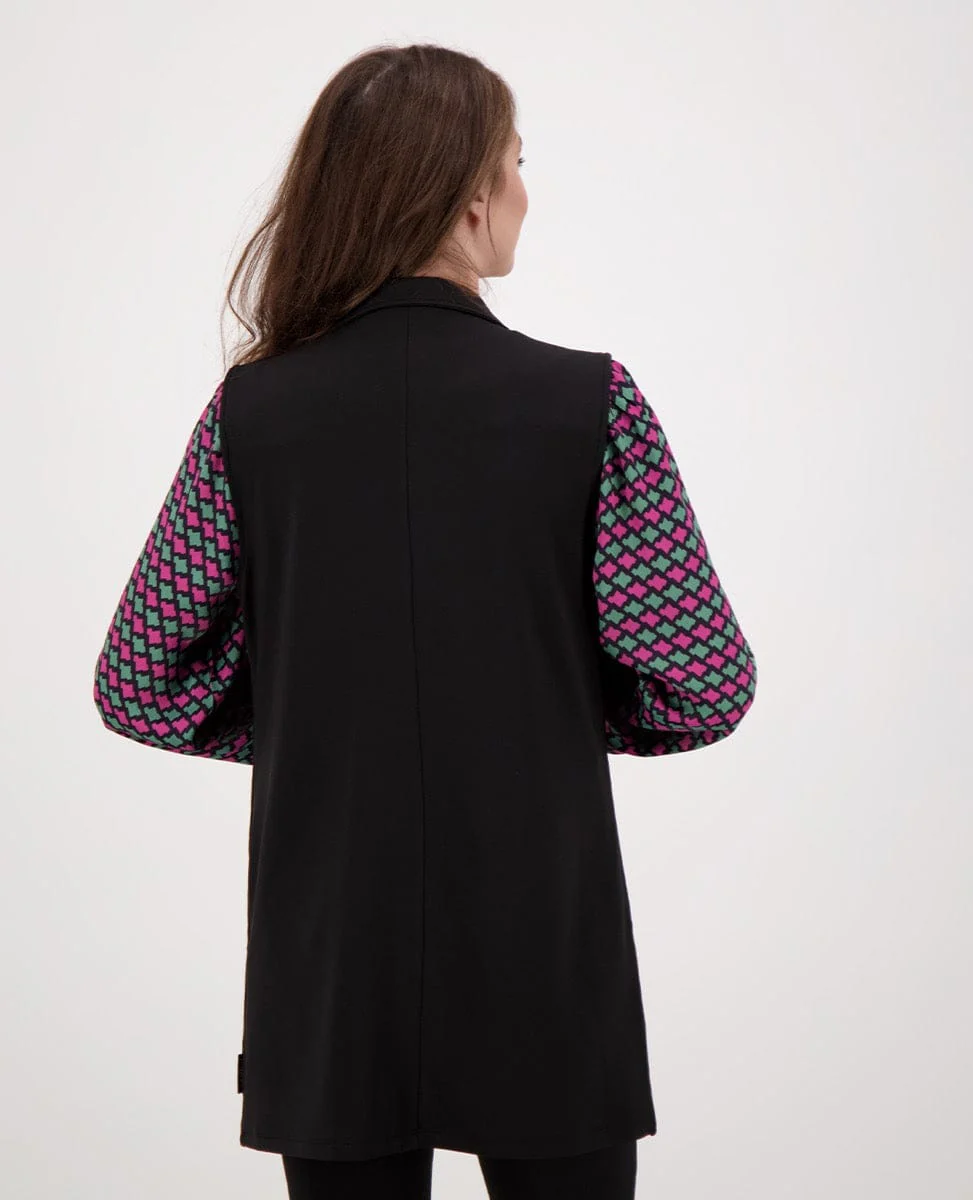 Gilet Travel Brushed | Zwart - Image 15
