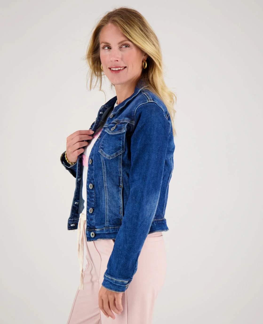 Jacket Denim | Dark Denim - Image 5
