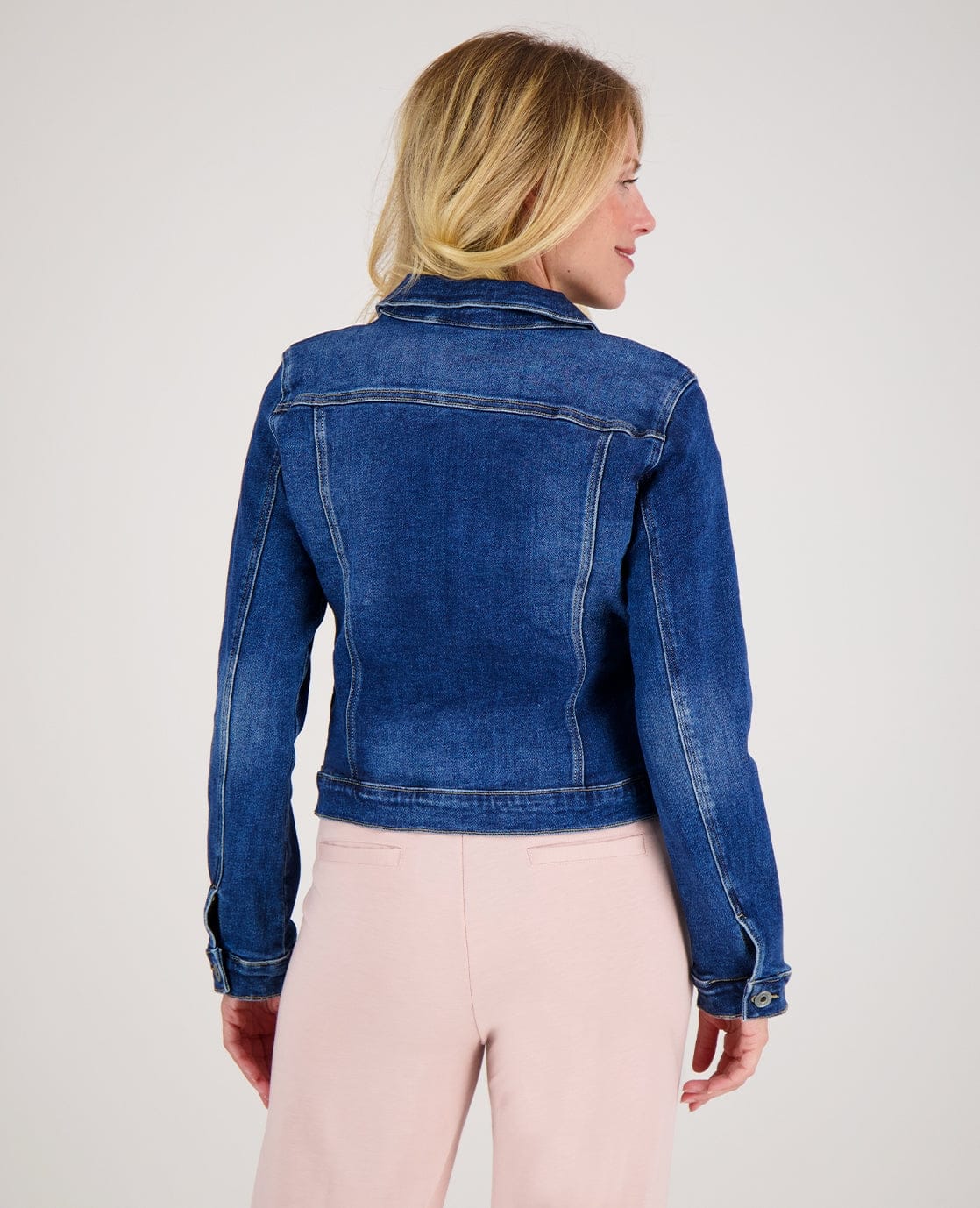 Jacket Denim | Dark Denim - Image 6