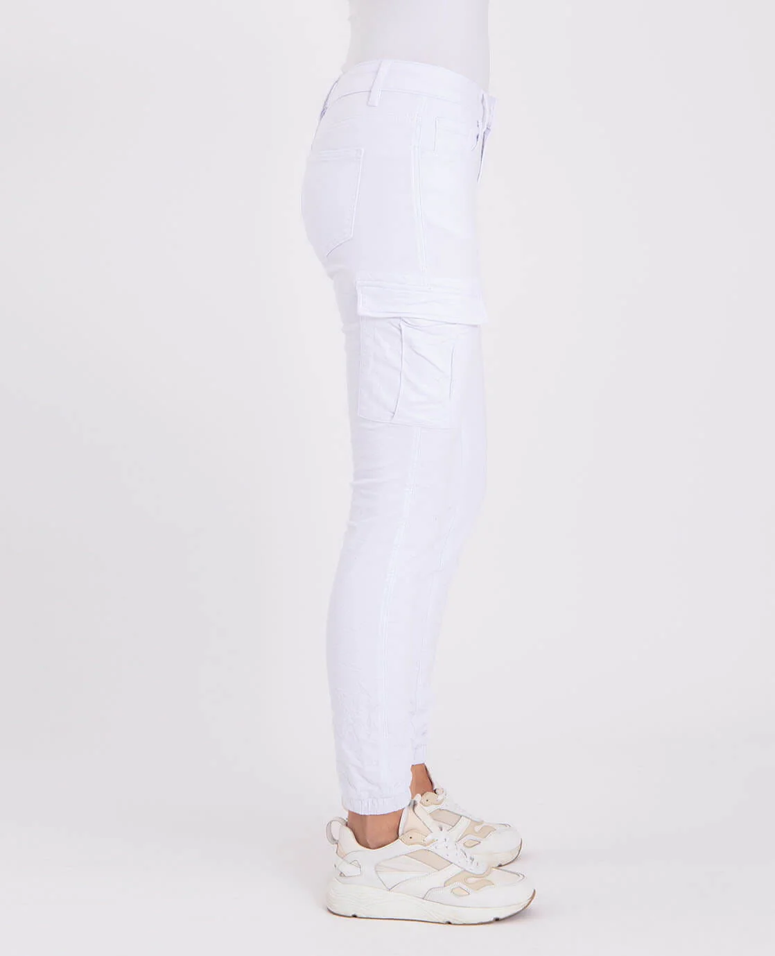 Jogg Denim | Wit - Image 4