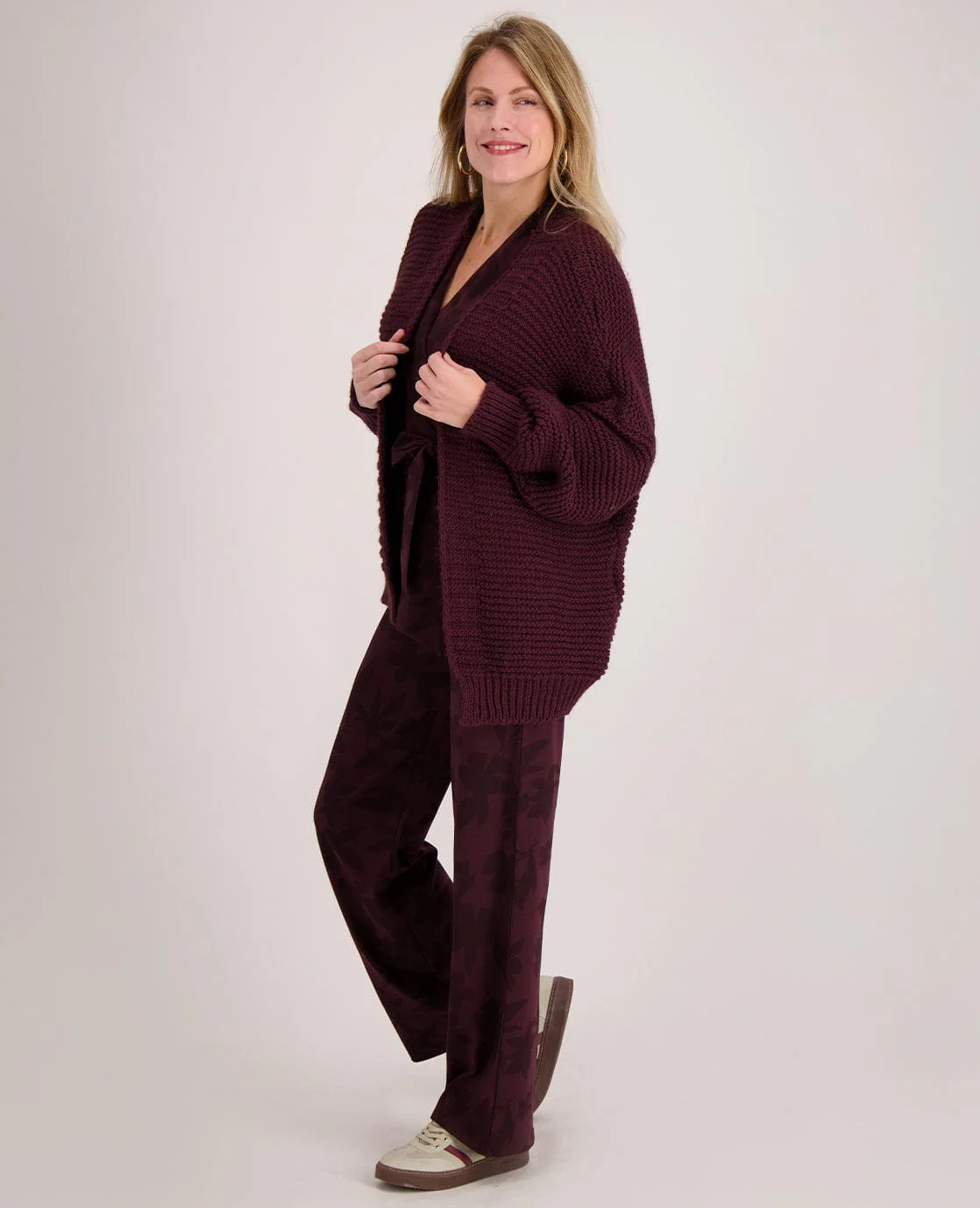 Jumpsuit Caroline | Dark Burgundy - Image 9