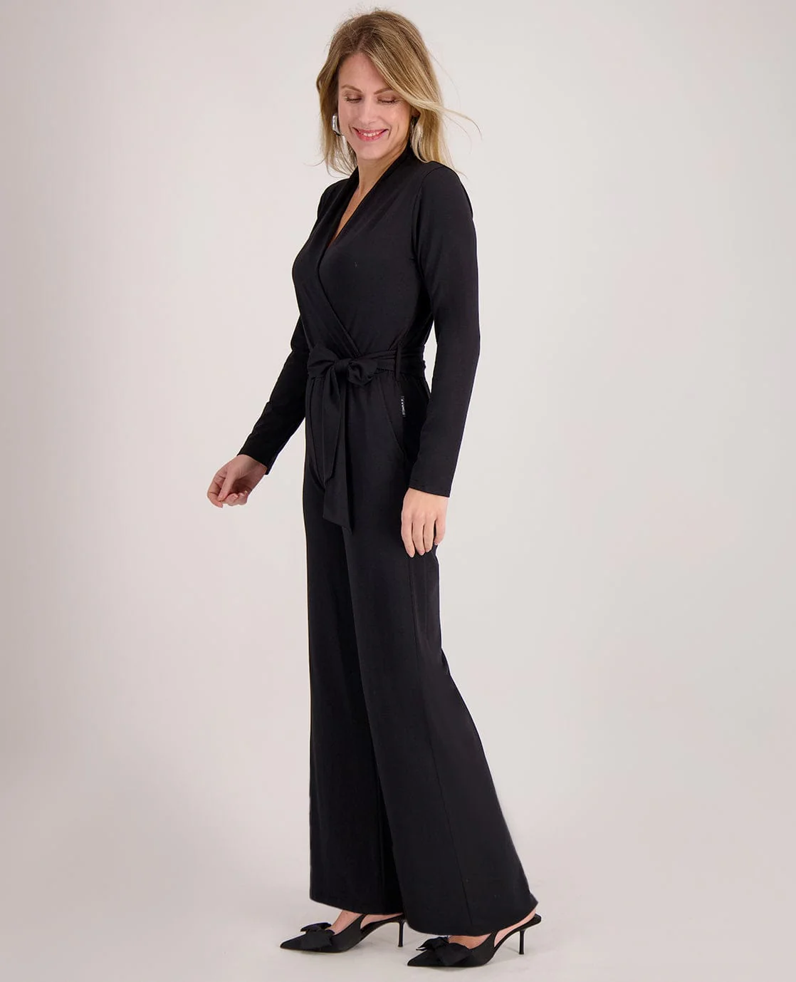 Jumpsuit Caroline | Zwart - Image 4