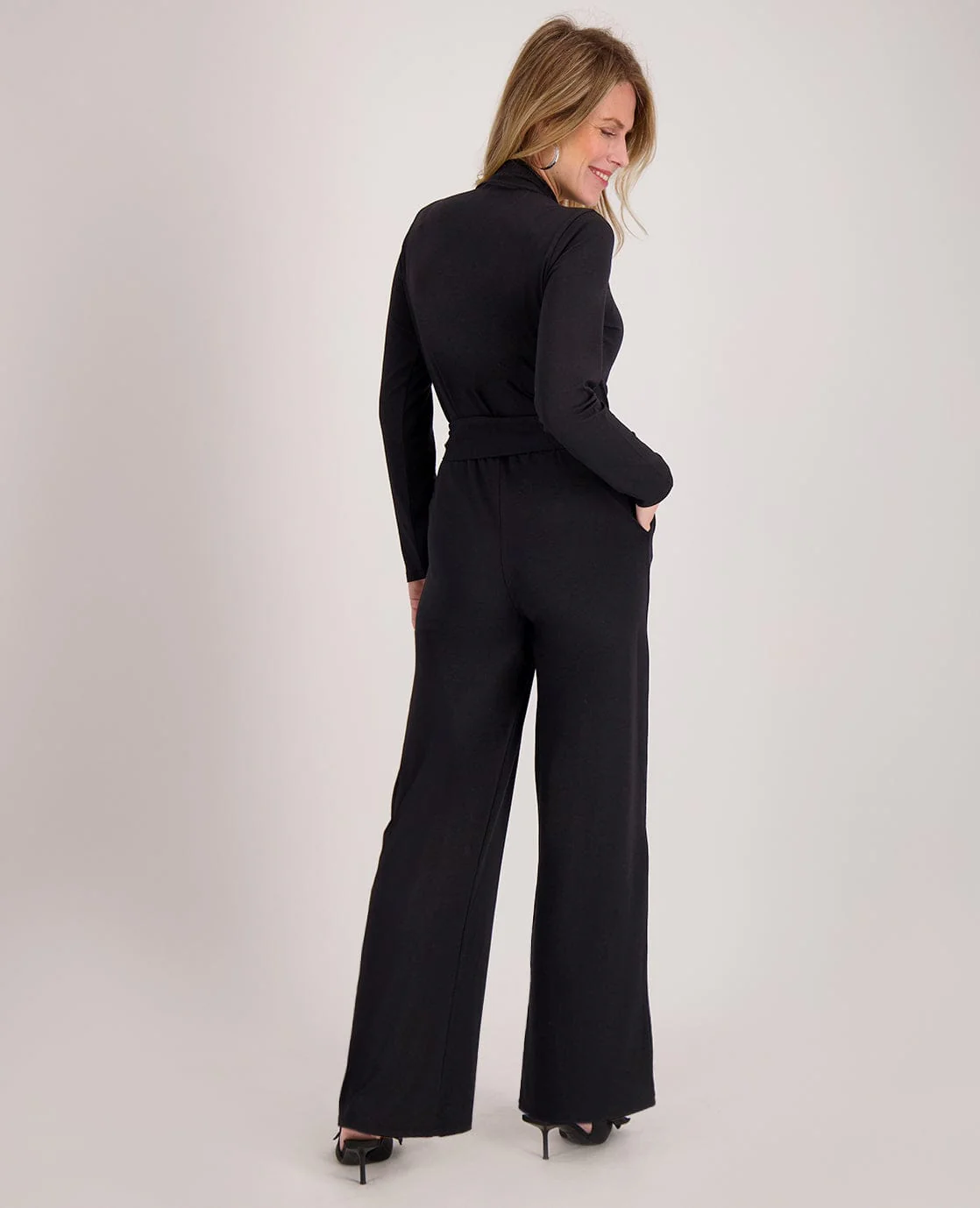 Jumpsuit Caroline | Zwart - Image 5